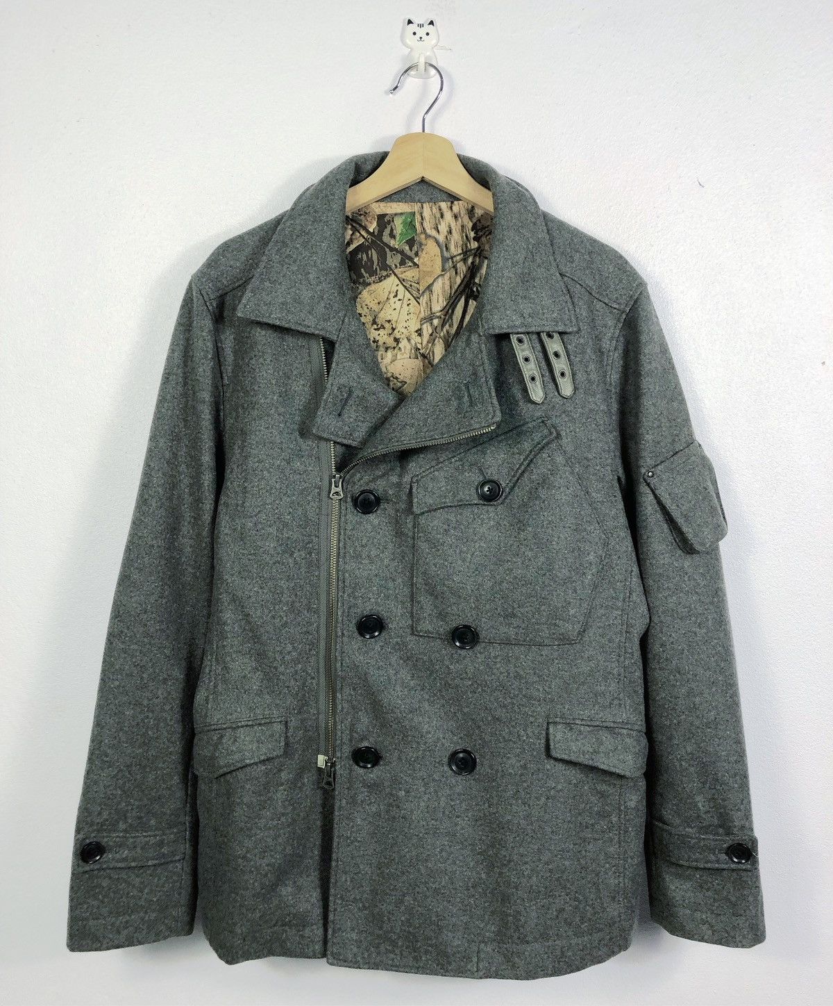 Tete Homme Rare Tete Homme Issey Miyake Wool Jacket Size US M / EU 48-50 / 2 - 2 Thumbnail