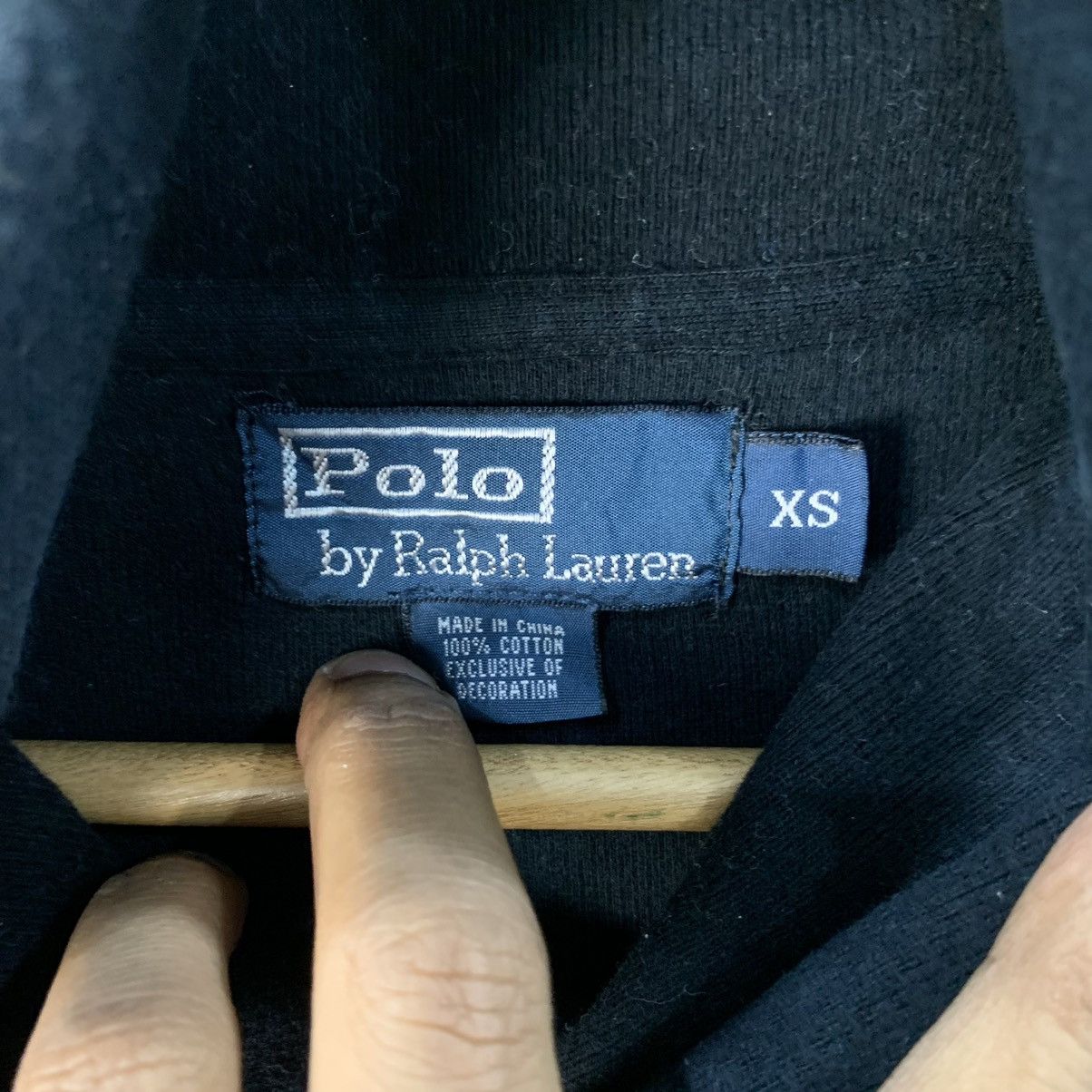 Polo Ralph Lauren × Ralph Lauren Vintage Polo Ralph Lauren Sweatshirt Luxury Y2K Boxy Fit Size XS / US 0-2 / IT 36-38 - 3 Thumbnail