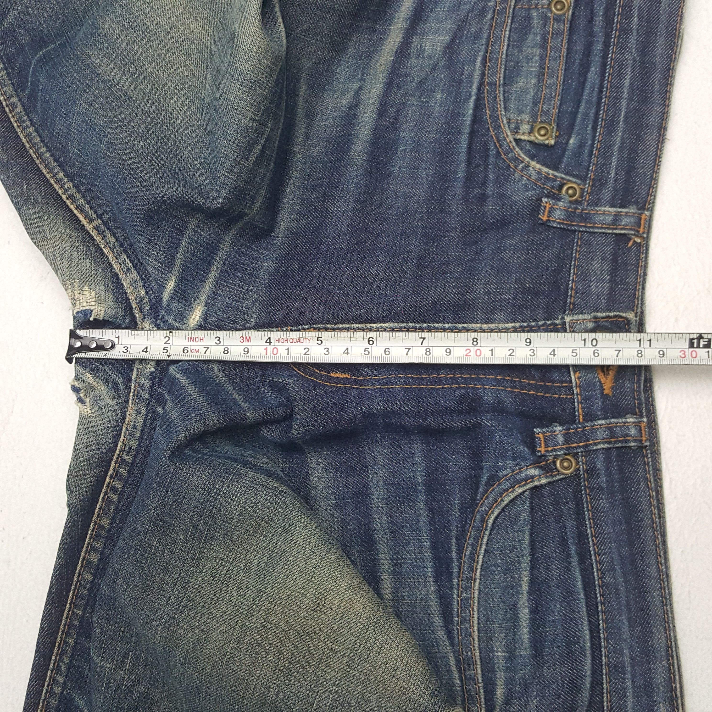 Hysteric Glamour × Vintage Vintage Hysteric Glamour Custom Art Logo Denim Jeans Size US 29 - 8 Thumbnail