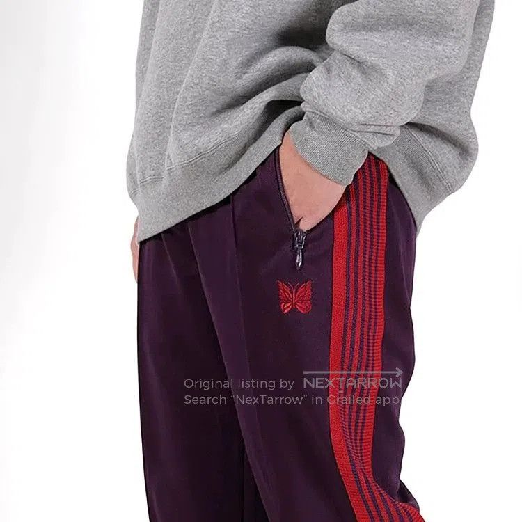 Needles Needles Purple Track Pants. Size US 28 / EU 44 - 1 Thumbnail