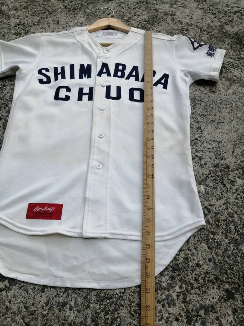 Asics × Japanese Brand Rawlings by Asics Shimabara Chuo Japan Baseball Jersey Size US M / EU 48-50 / 2 - 3 Thumbnail