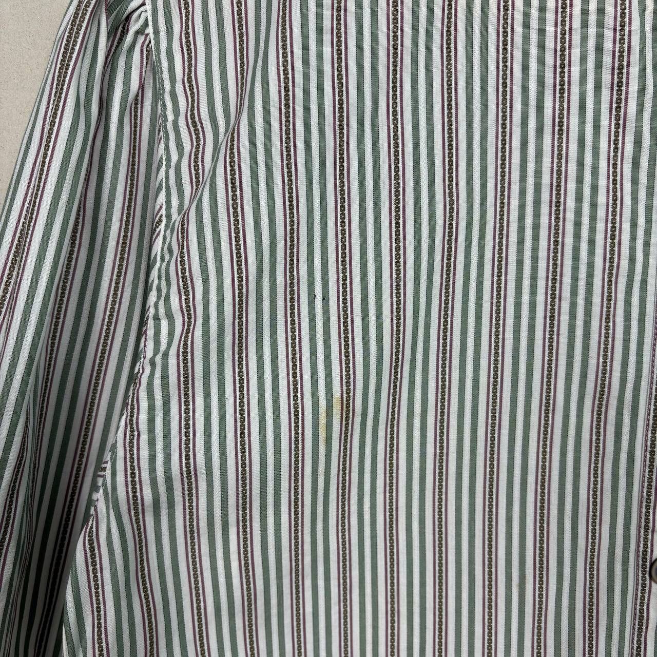 Christian Dior Monsieur Vintage Christian Dior Sports Striped Ruffle Blouse M 90s Size S / US 4 / IT 40 - 9 Thumbnail