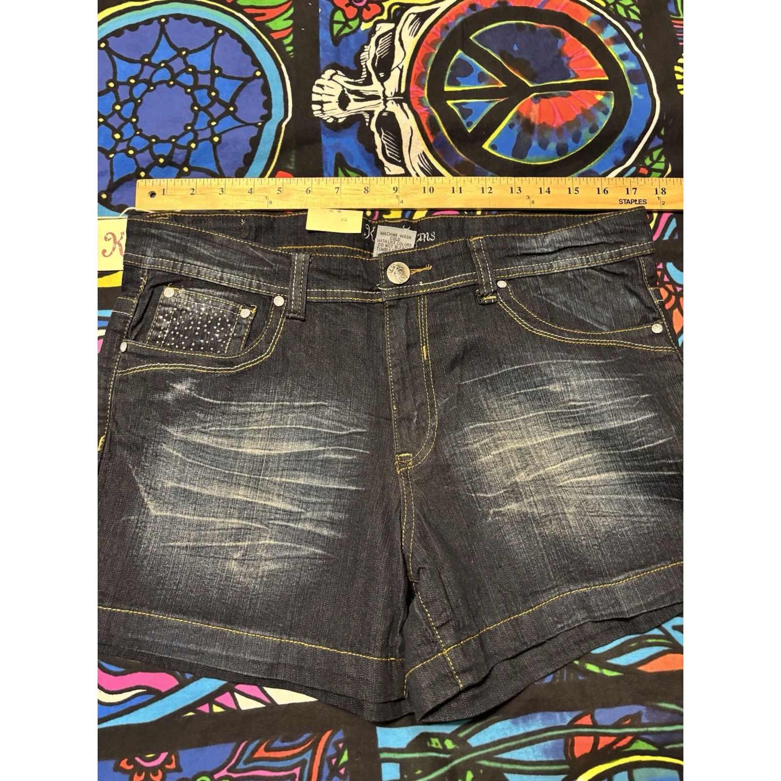 Vintage ladies shorts koba jeans 20 Y2k 2000s Brittney Mariah Size 42" / US 20 - 7 Thumbnail