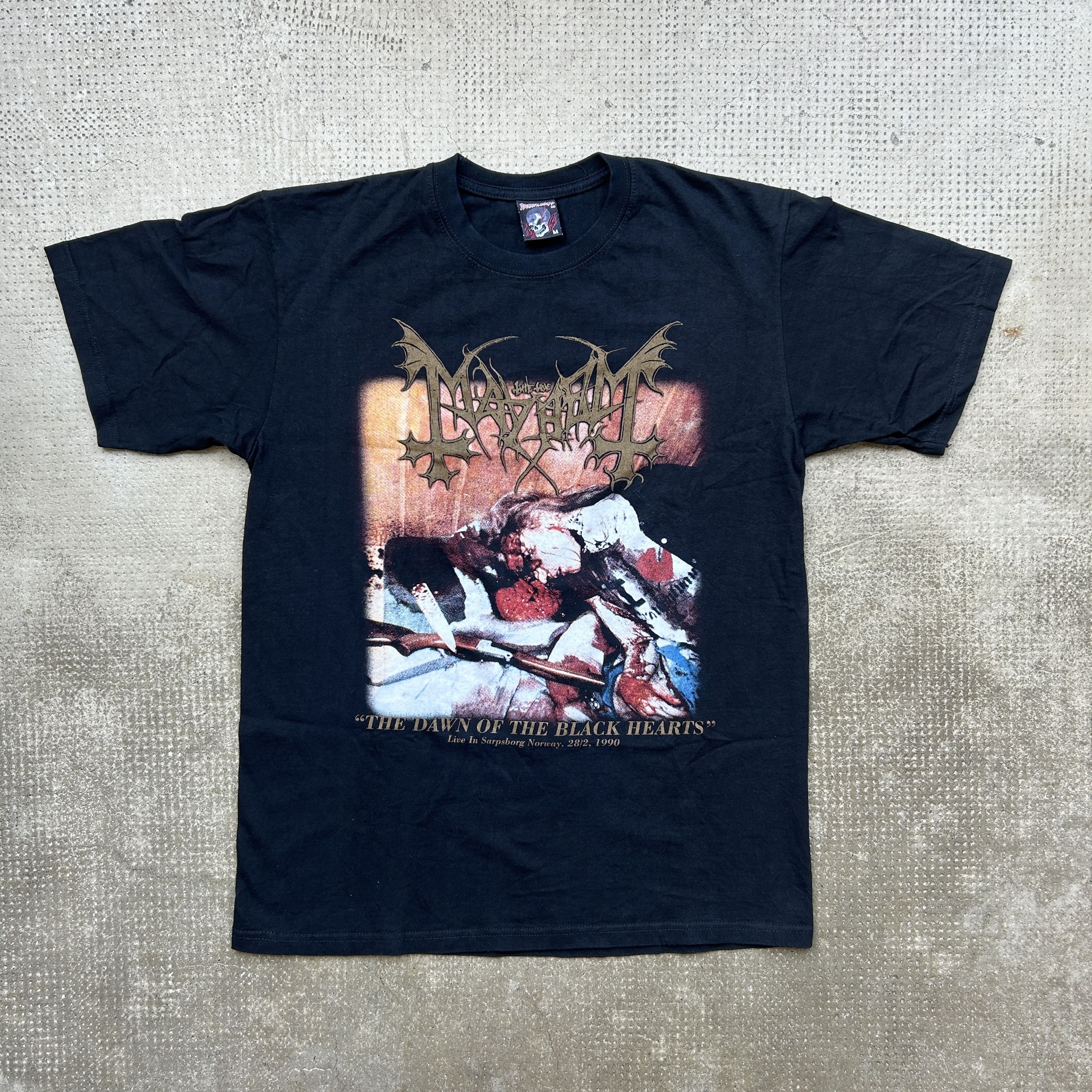 Vintage Vintage Mayhem Dawn of the black hearts T-shirt | Grailed