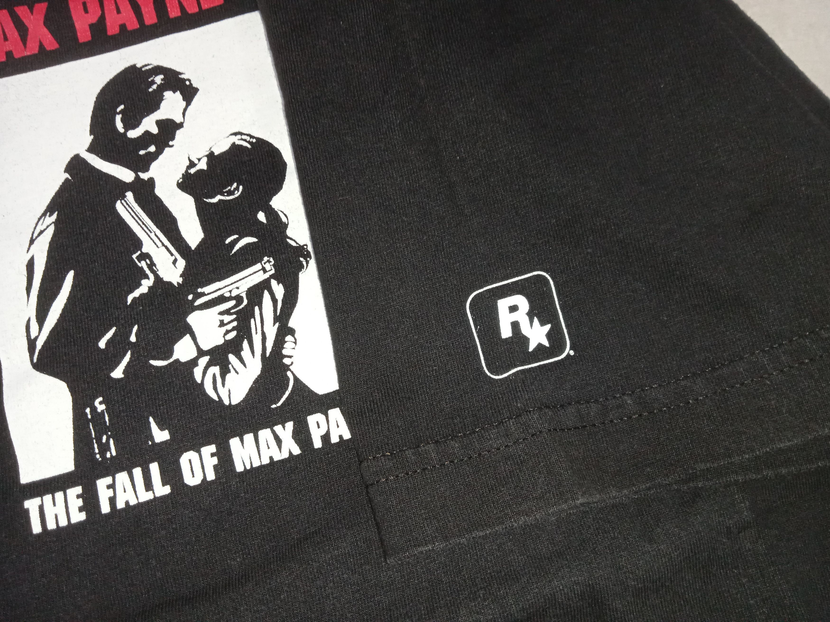 Vintage Vintage 00s Max Payne 2 Rockstar T-Shirt GTA Size US L / EU 52-54 / 3 - 4 Thumbnail
