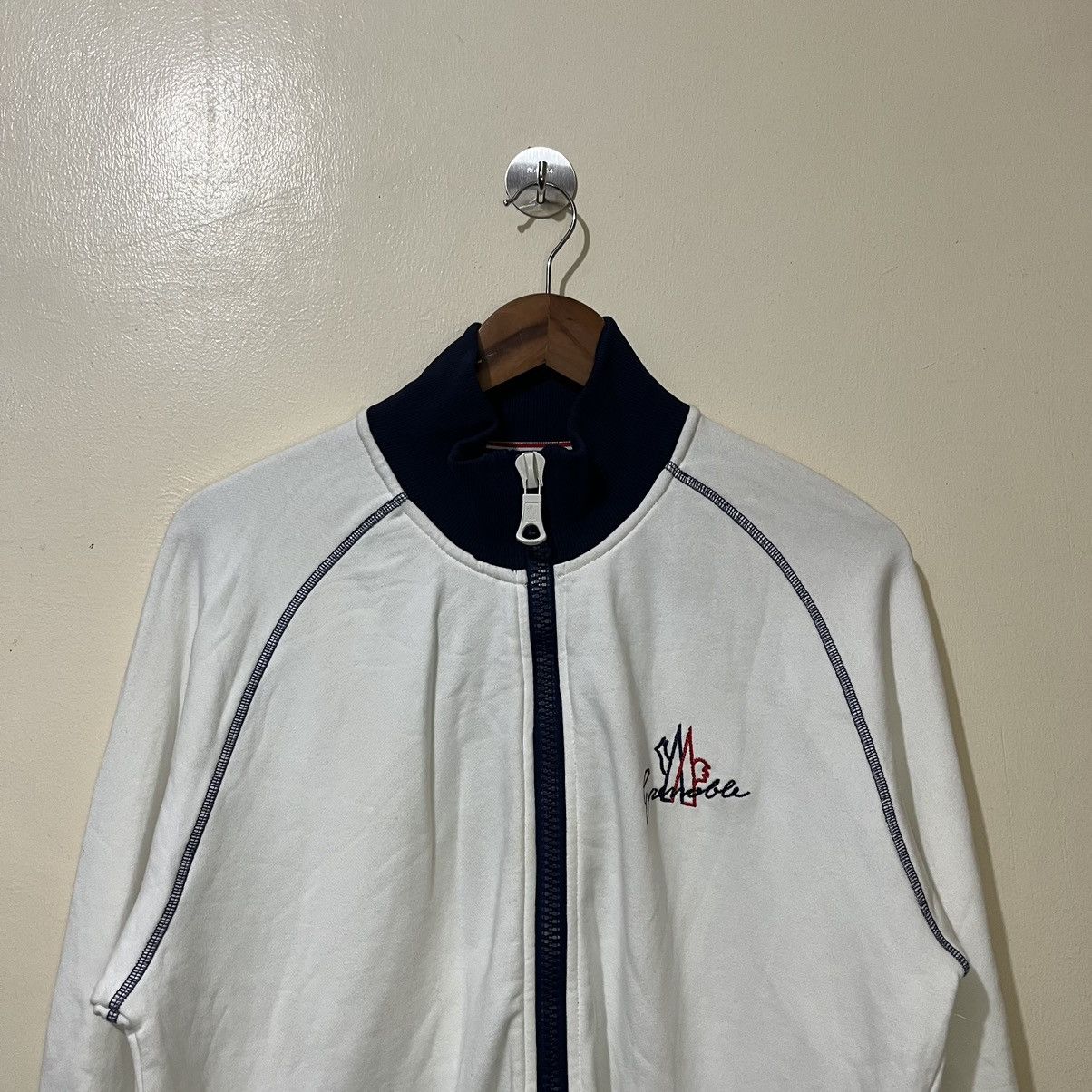 Moncler Grenoble Vintage Moncler Grenoble Track Jacket Size US XL / EU 56 / 4 - 2 Thumbnail