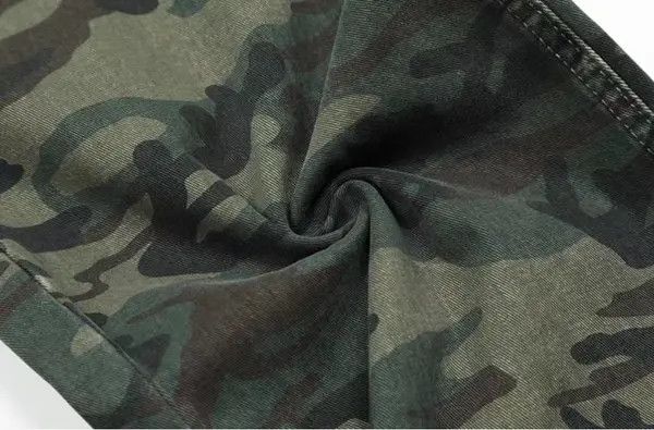 VIBE Retro camouflage overalls hip hop casual straight trousers Size US 32 / EU 48 - 3 Thumbnail