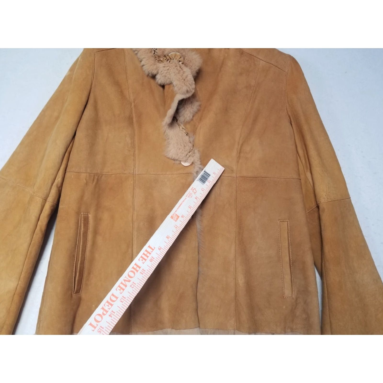 Vintage VINTAGE Wilson's Soft Shell Rabbit Fur Coat Jacket Button Up Women's XL Coat Size XL / US 12-14 / IT 48-50 - 7 Thumbnail