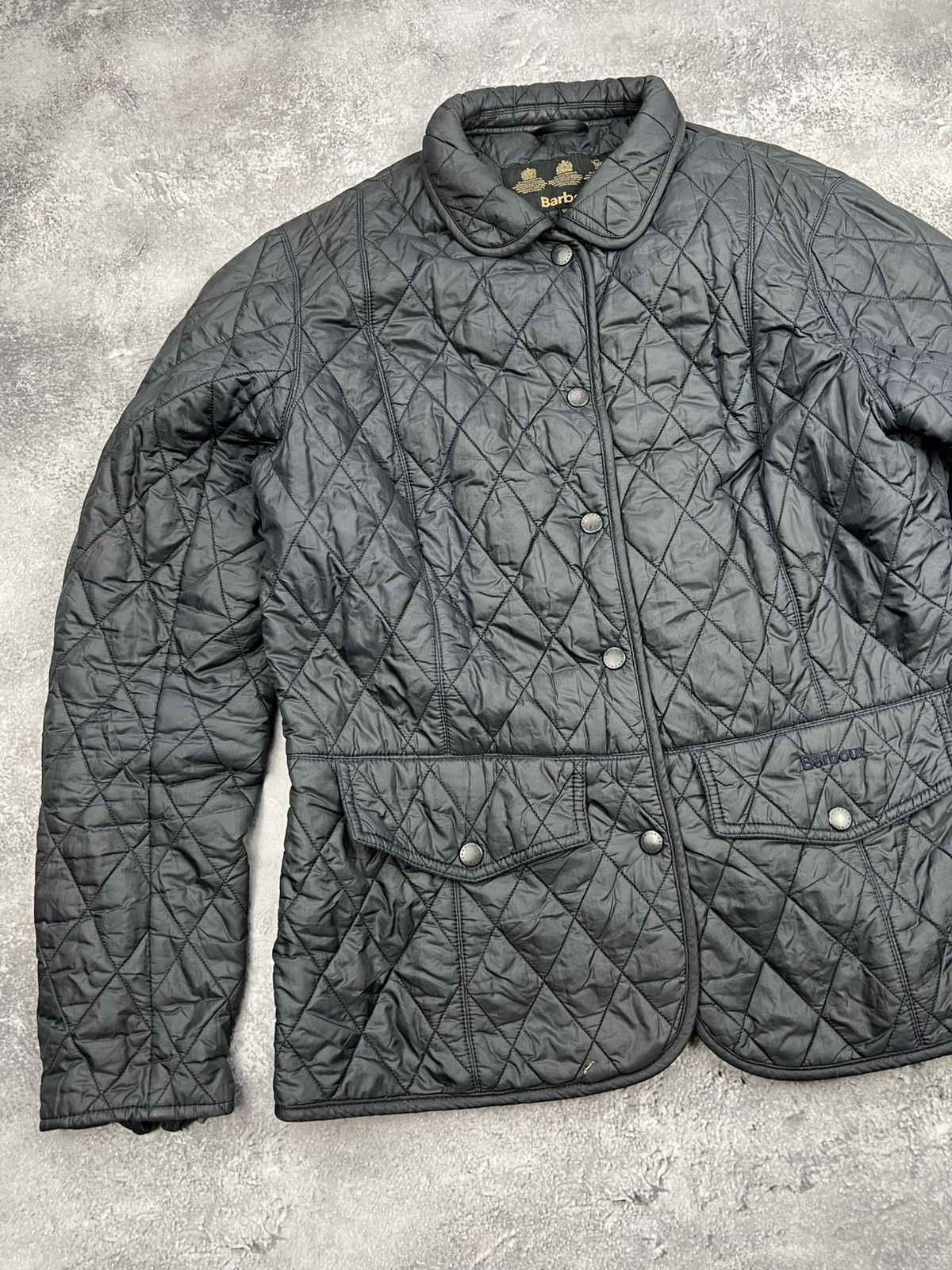 Barbour Barbour Quilted Jacket Black Womens Large Size L / US 10 / IT 46 - 3 Thumbnail