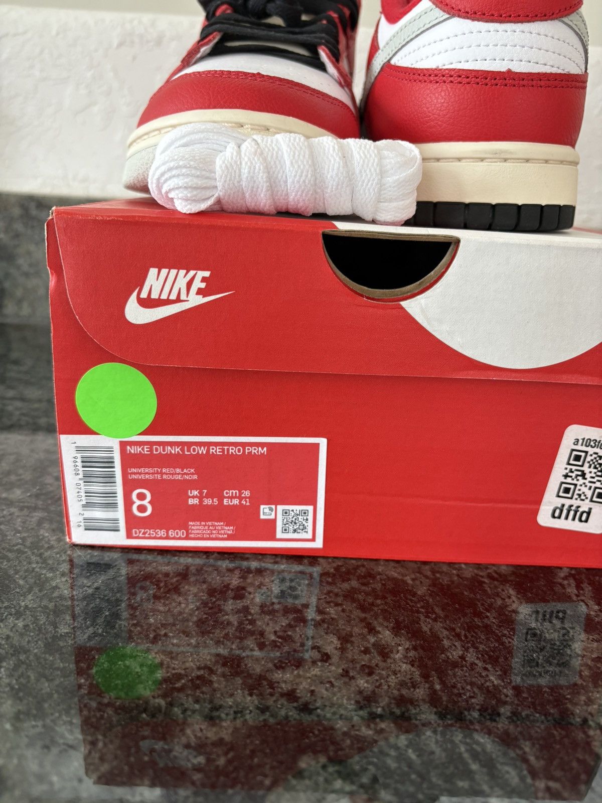 Nike Nike Dunk High Chicago Split | Size 8 | Excellent Size US 8 / EU 41 - 5 Thumbnail
