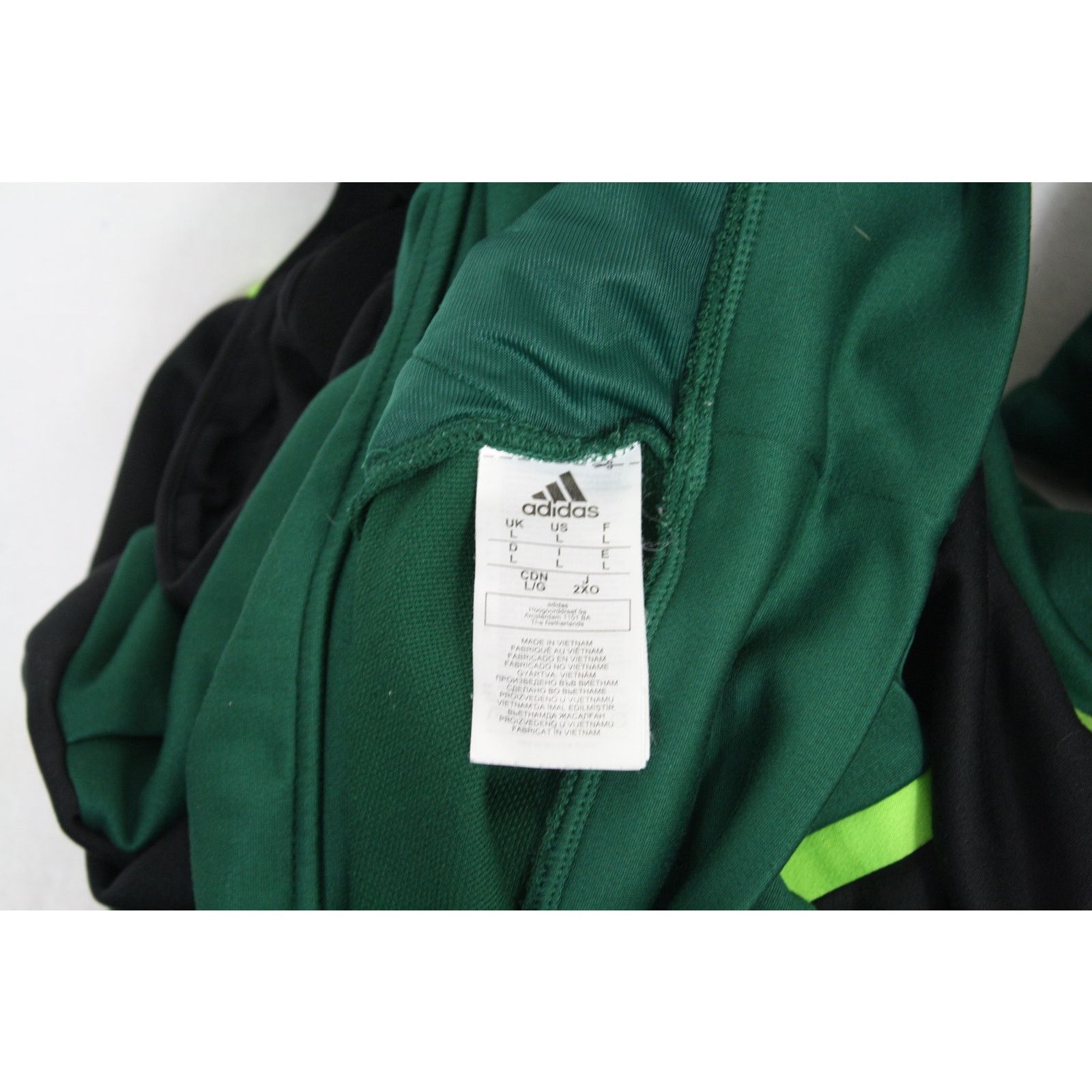 NCAA × Vintage Adidas USF Bulls Tracksuit Set Mens Large Team Issue Size US L / EU 52-54 / 3 - 7 Thumbnail