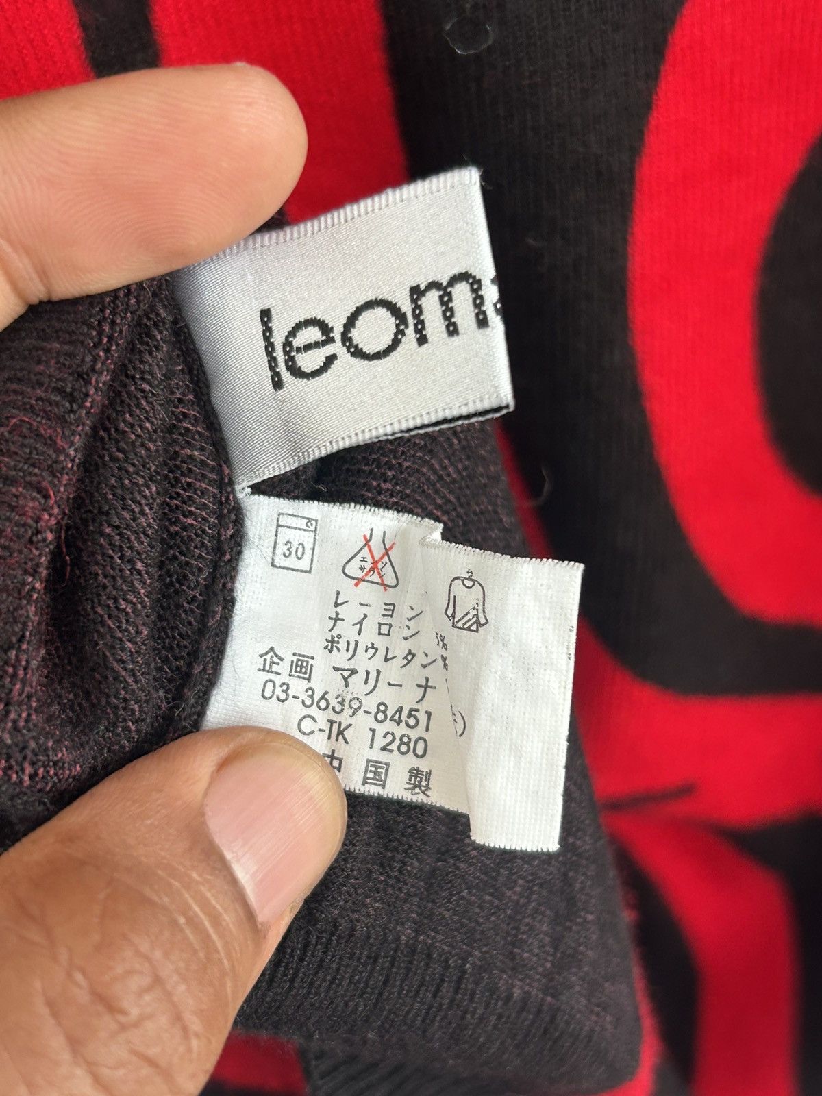 Japanese Brand Japan Leomarina Art Knitwear Black Size S / US 4 / IT 40 - 4 Thumbnail