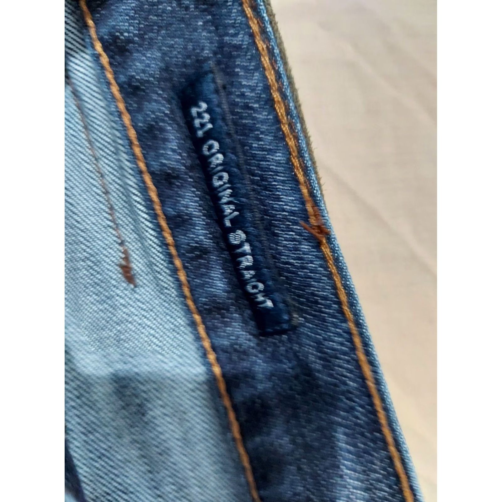Lucky Brand Mens Lucky Brand 221 Jeans Stretch 36x30 Blue Denim Waist Pants Size US 36 / EU 52 - 7 Thumbnail