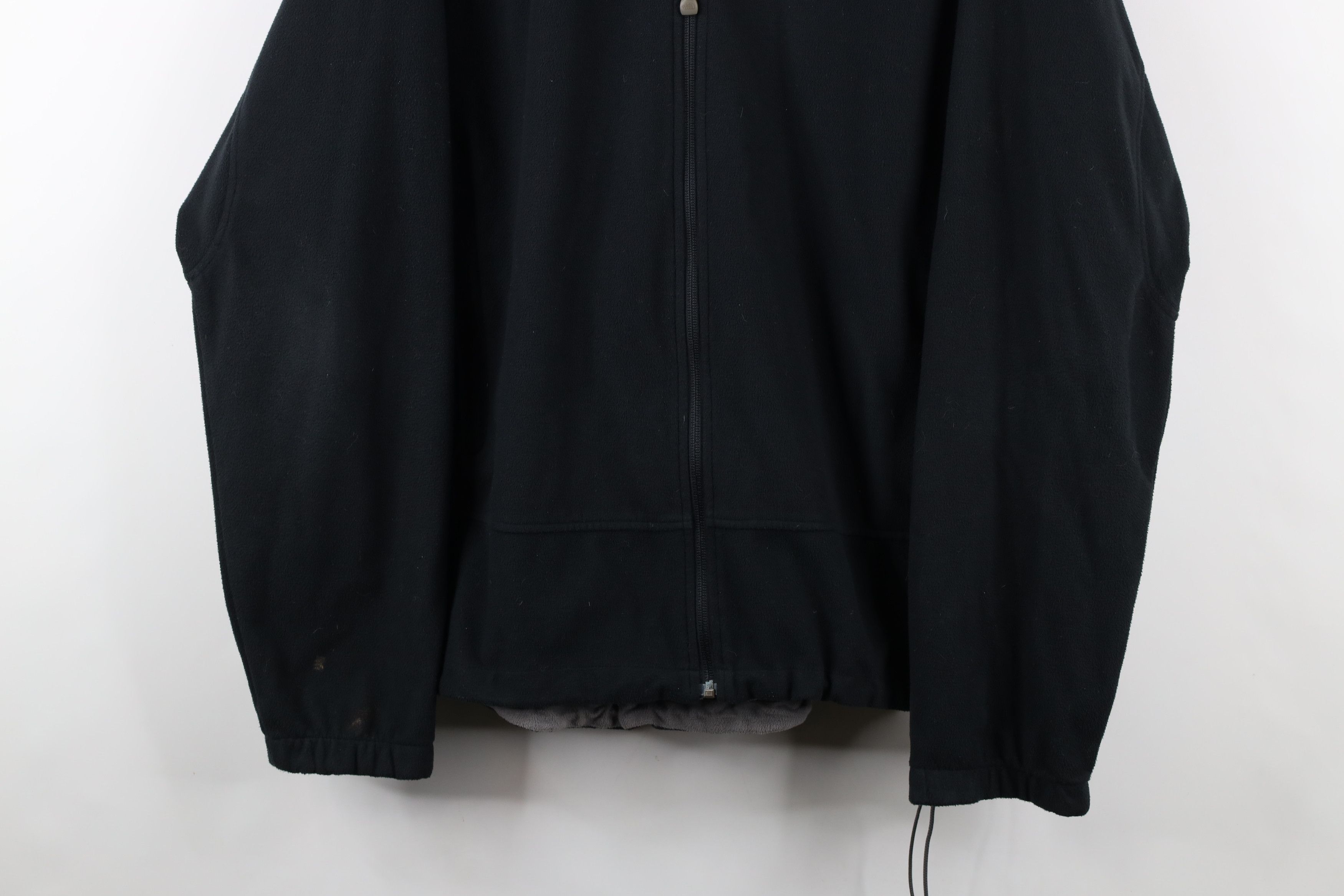 The North Face × Vintage Vintage The North Face Spell Full Zip Fleece Jacket Black Size US XL / EU 56 / 4 - 3 Thumbnail