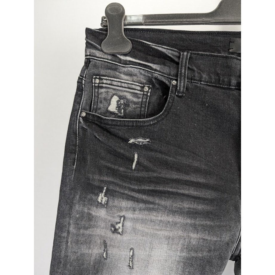 Amiri o1rshd1 MX1 Bandana Jeans in Black Size US 36 / EU 52 - 8 Thumbnail
