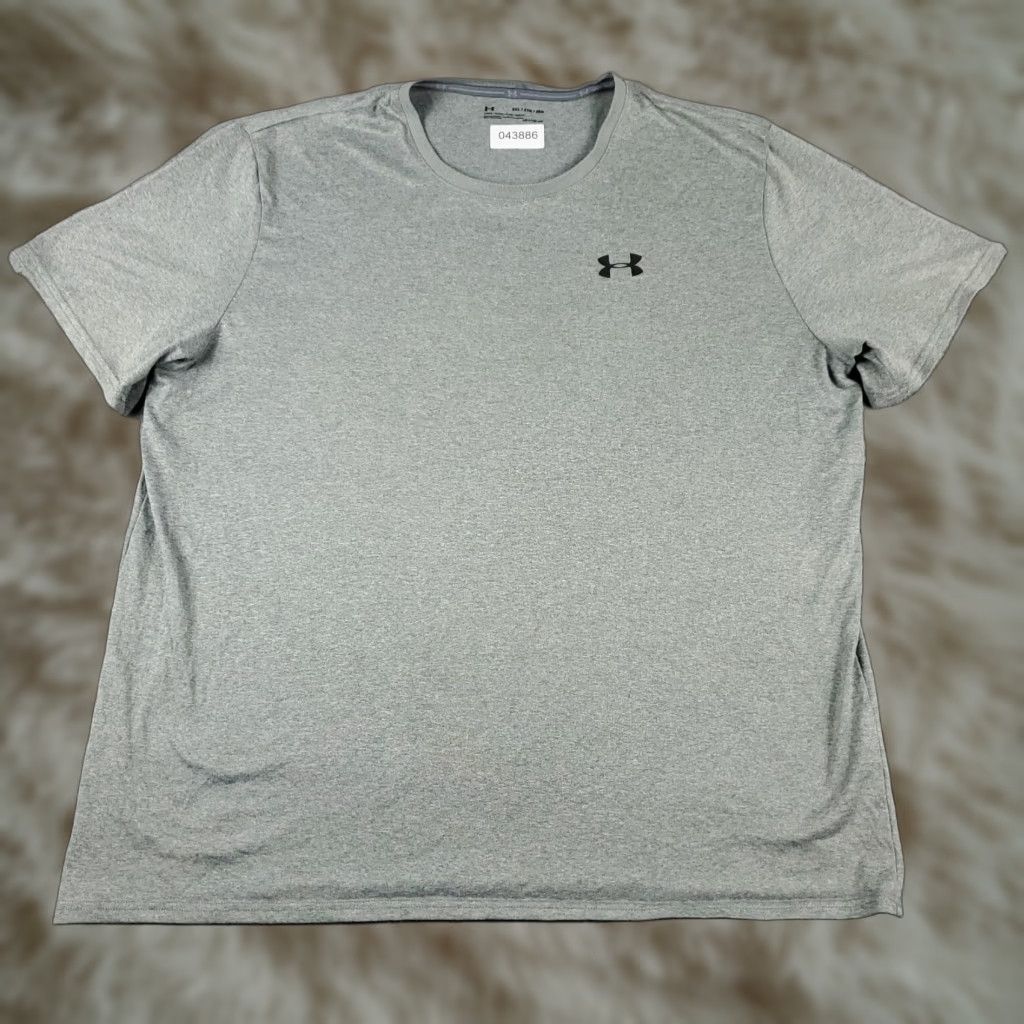 Under Armour Under Armour T Shirt Mens 2XL Gray Active Work Out Short Sleeve Size US XXL / EU 58 / 5 - 1 Thumbnail