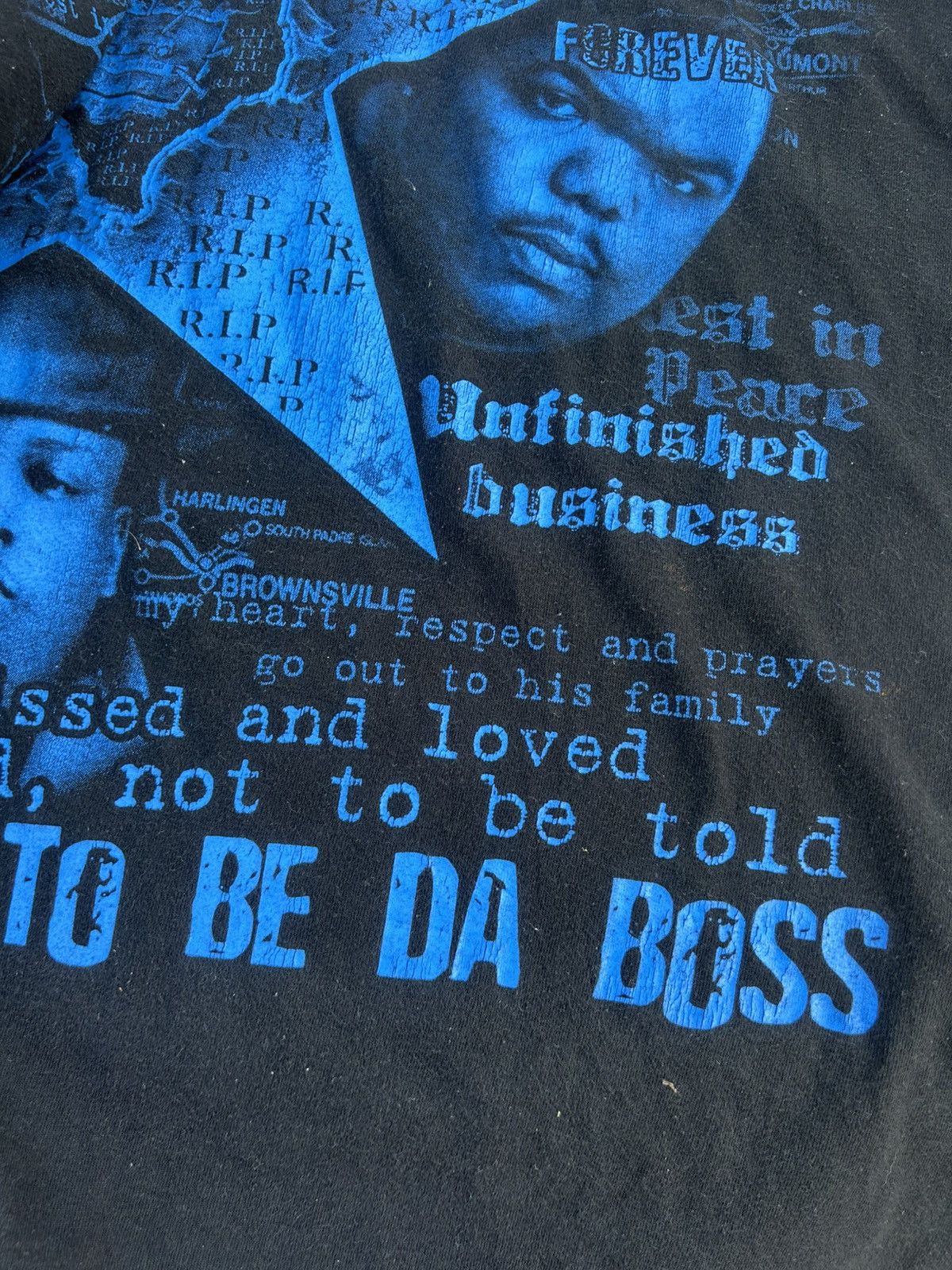Vintage Vintage Texas Legend DJ Screw Fat Pat Pimp C Big Moe H.A.W.K Size US XXL / EU 58 / 5 - 7 Thumbnail