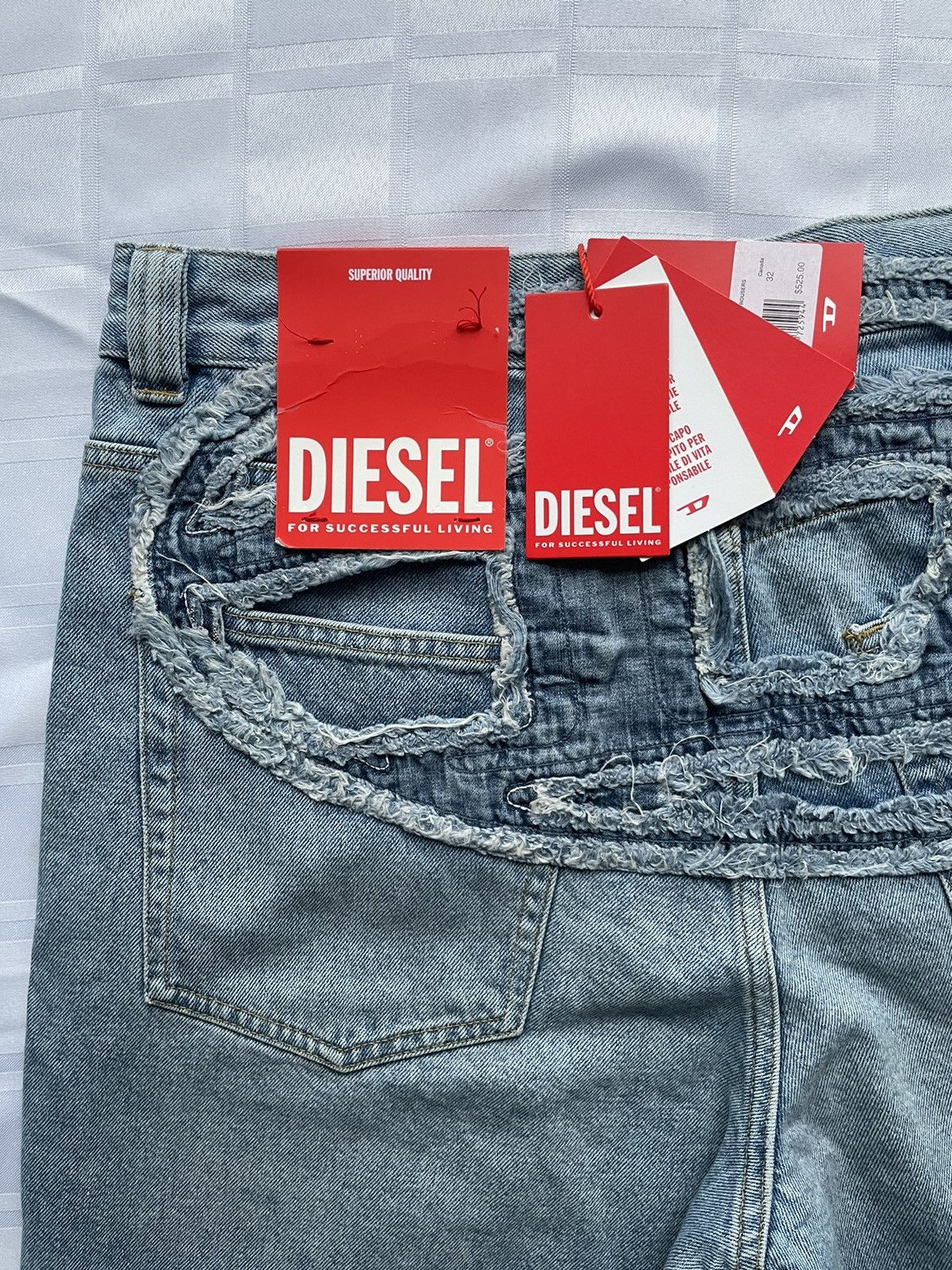 Diesel 2010 D-Macs Logo Jeans Size US 32 / EU 48 - 7 Thumbnail