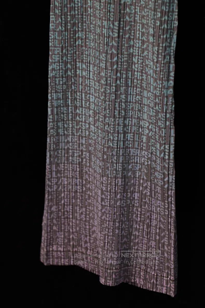 Issey Miyake Issey Miyake size:3 Gradient Letter Pants Size 31" - 4 Thumbnail