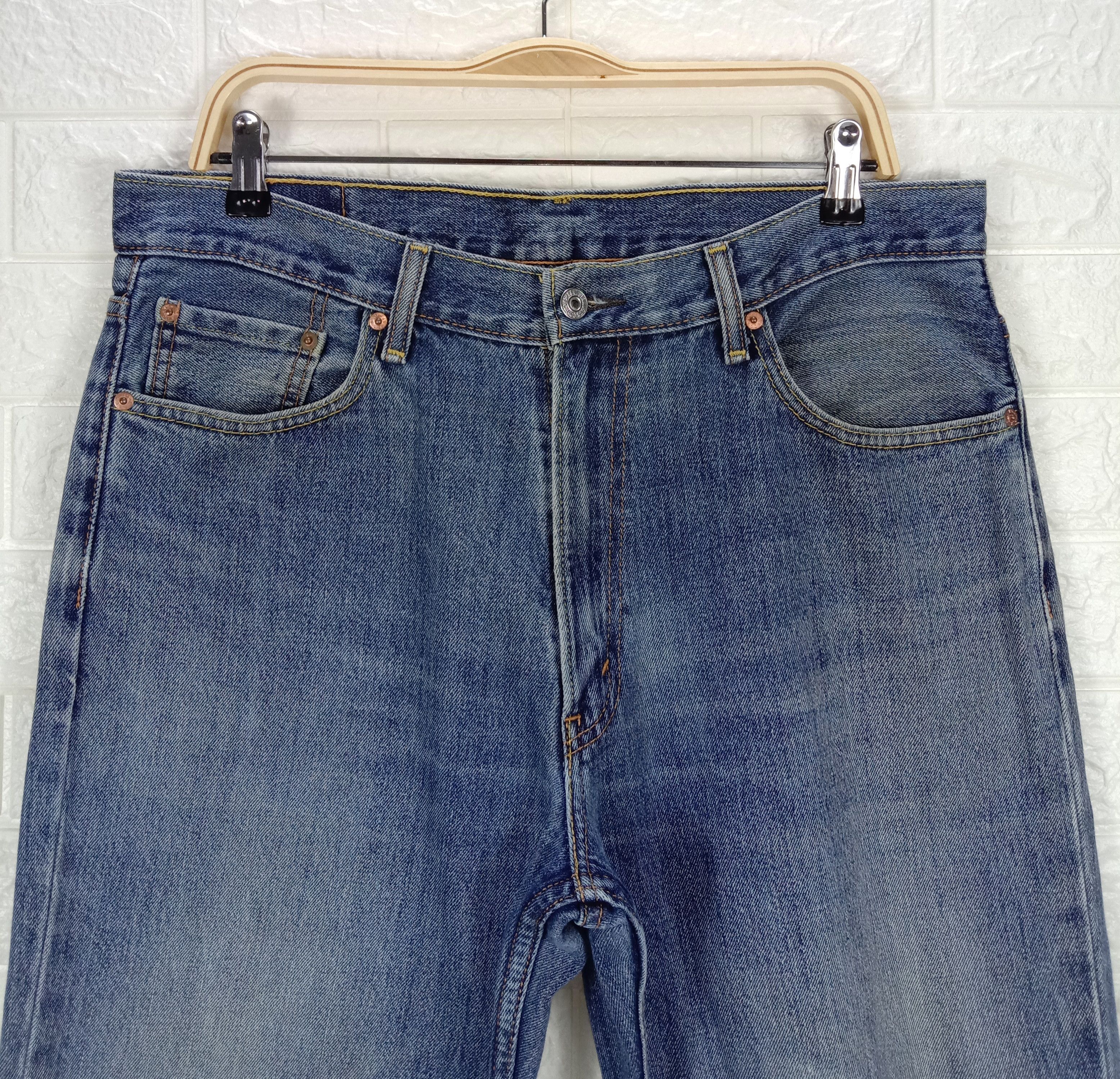 Levi's Vintage Levi's 550 Jeans Earth Tone Relaxed Fit Denim Size US 36 / EU 52 - 2 Thumbnail