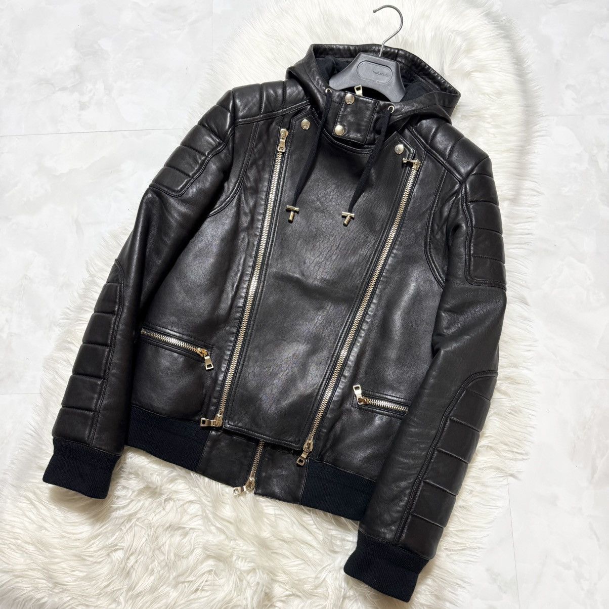 Balmain Balmain Homme quilted leather blouson Jacket Size US M / EU 48-50 / 2 - 12 Thumbnail