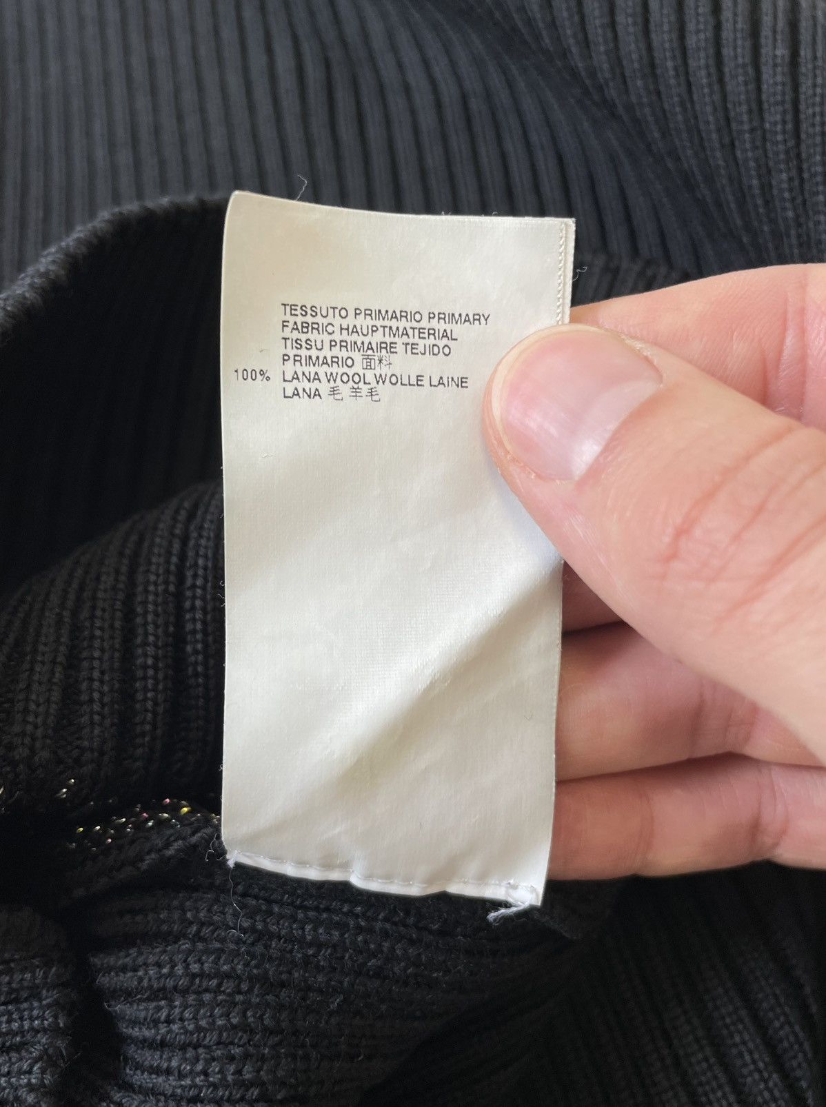 Maison Margiela Sample ‘Metallic Galaxy Intarsia’ Sweater Vest Size US M / EU 48-50 / 2 - 13 Thumbnail