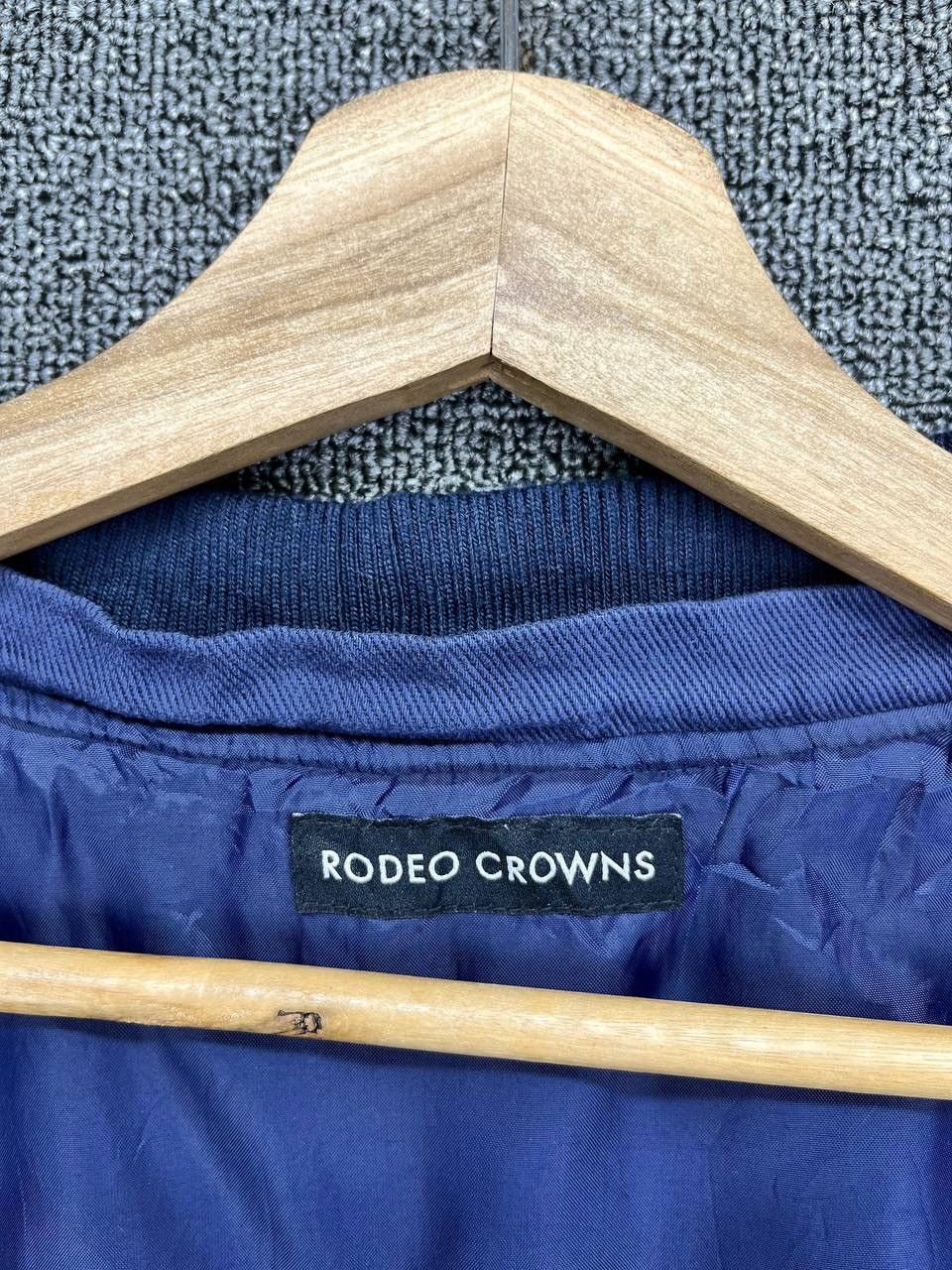 Japanese Brand Vintage Rodeo Crown Spellout Rare Hooded Jacket Size US L / EU 52-54 / 3 - 9 Thumbnail