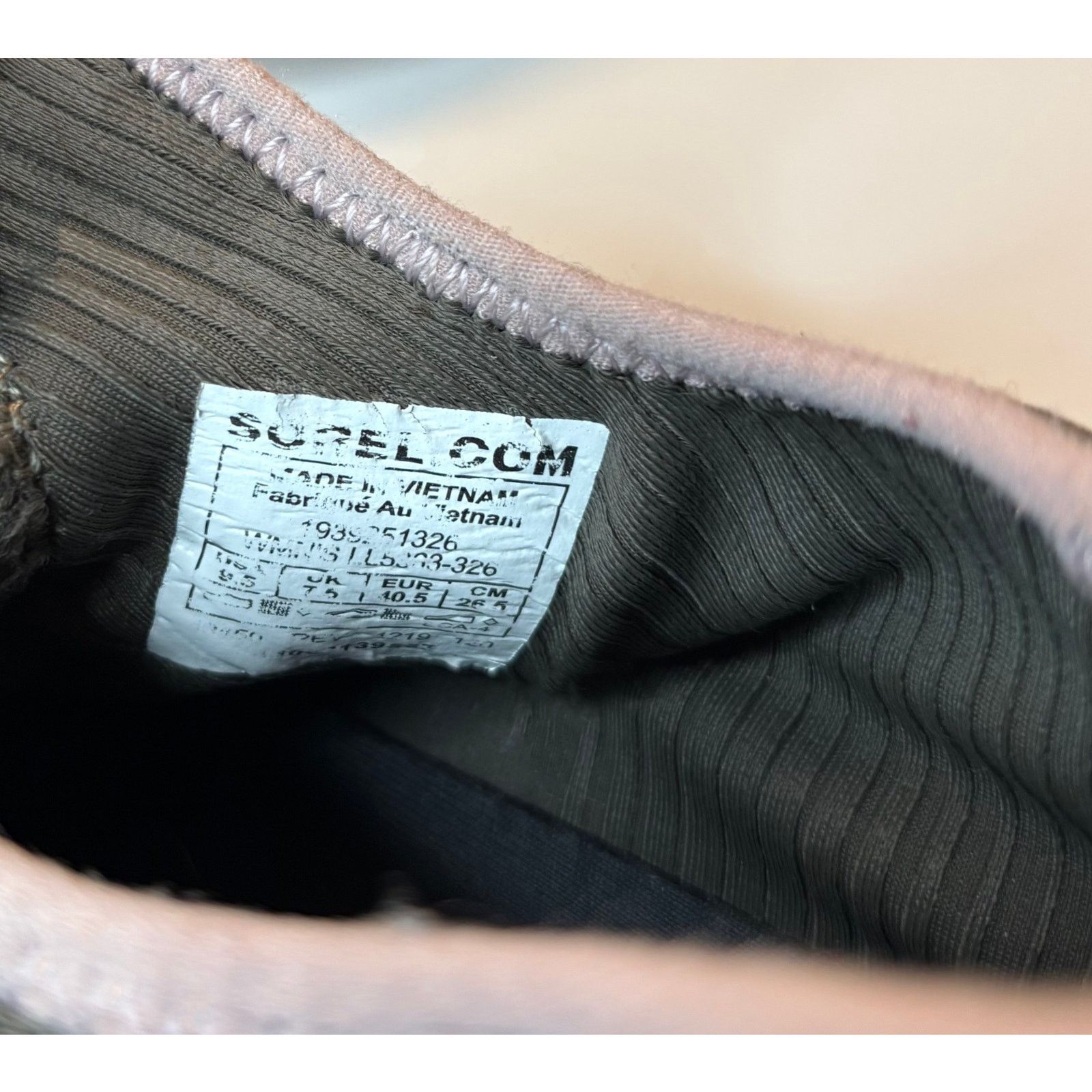 SOREL Sorel Kinetic Quarry 1 Sneakers Green Women's Sz 9.5 EU 40.5 Size US 9.5 / IT 39.5 - 8 Thumbnail