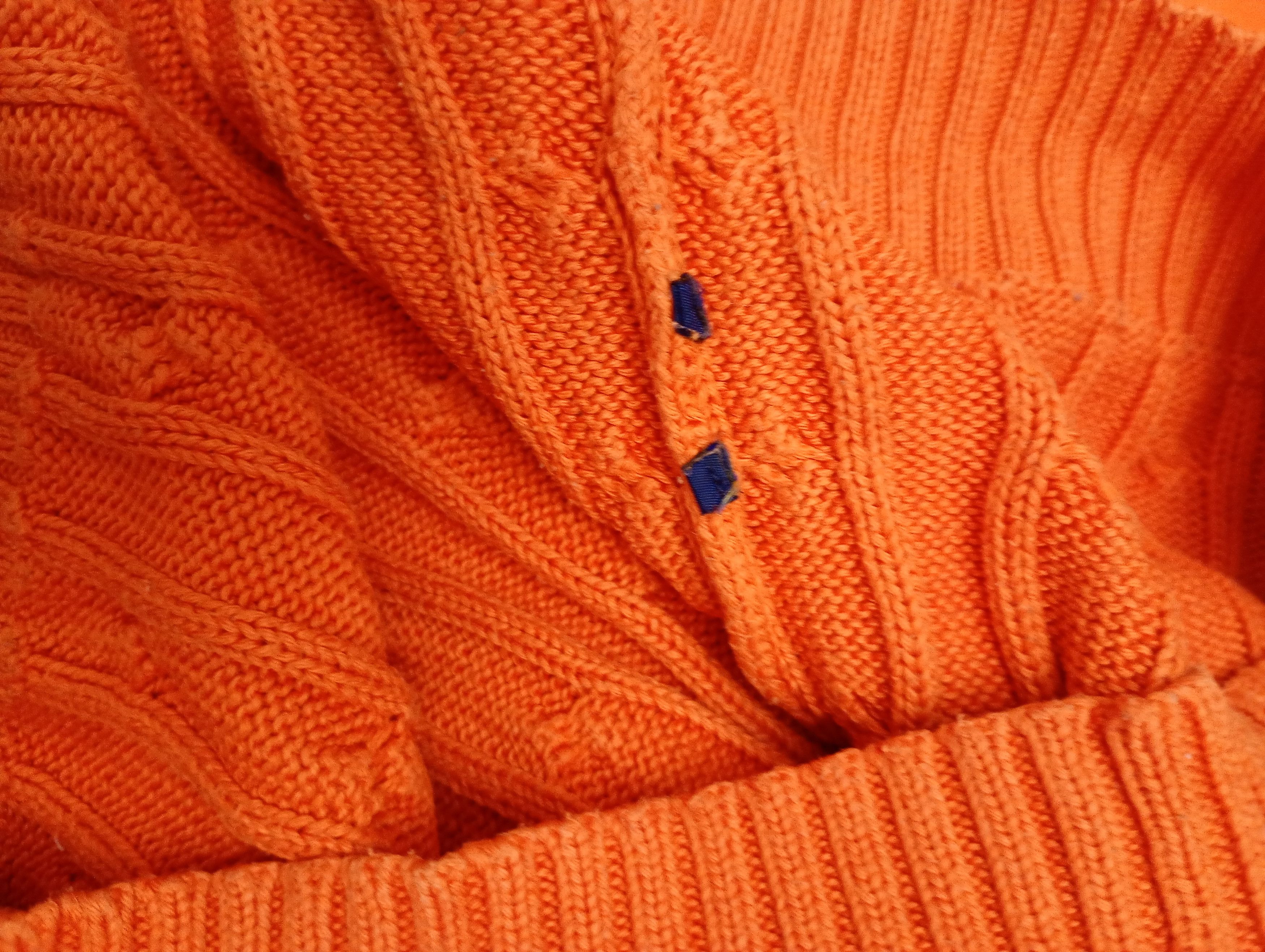 Polo Ralph Lauren Polo Ralph Lauren Women's V-Neck Cable Knit Jumper Size L / US 10 / IT 46 - 10 Thumbnail