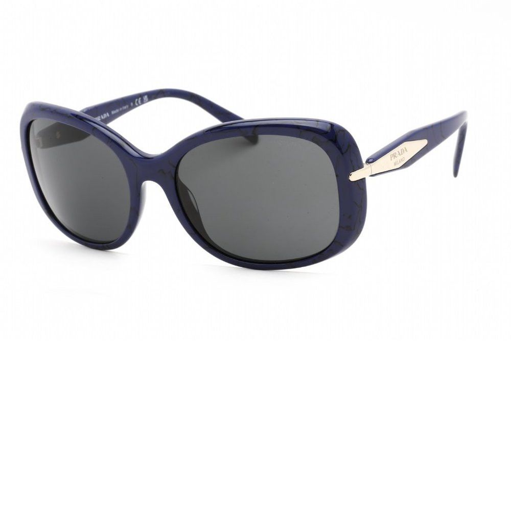 image of Prada Baltic Marble Sunglasses With Box in Blue, Women's