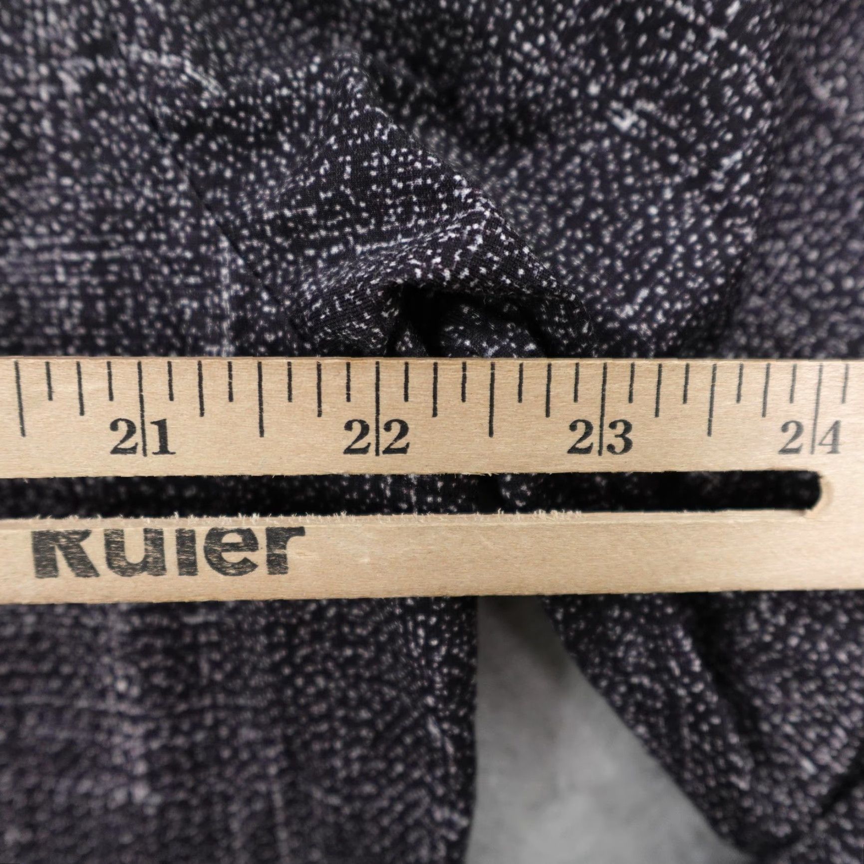 BUGATCHI Bugatchi Shirt Mens Large Black White OoohCotton Tech 8 Way Stretch Button Up Size US L / EU 52-54 / 3 - 6 Thumbnail