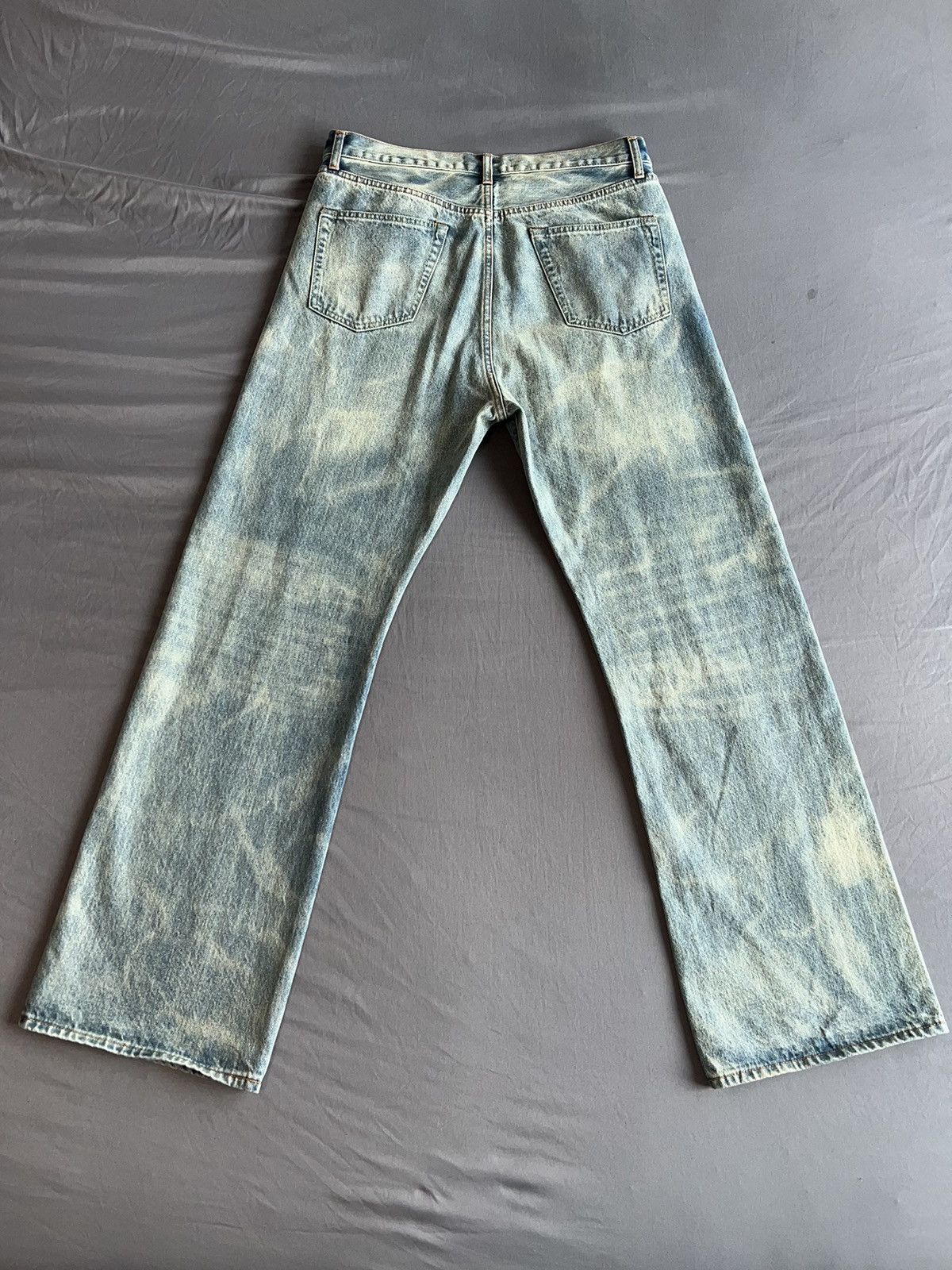 Other JAPANESE SELVEDGE DENIM BAGGY JEANS REDLINE RAW VINTAGE Size US 33 - 2 Thumbnail