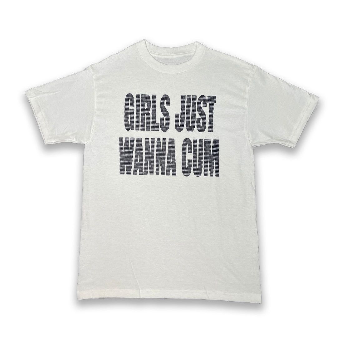 Vintage Girls Just Wanna Cum vintage style T-shirt remake Size US S / EU 44-46 / 1 - 1 Thumbnail