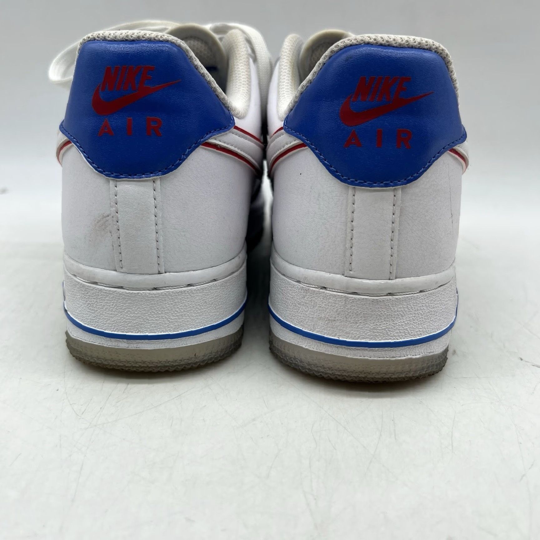 Nike Nike Air Force 1 Low New Jersey Nets Hardwood Classics Men M 7 / W 9 White Leather Sneaker Classic Nike Air Force 1 Mens Shoes 2020-Now Size US M / EU 48-50 / 2 - 6 Thumbnail