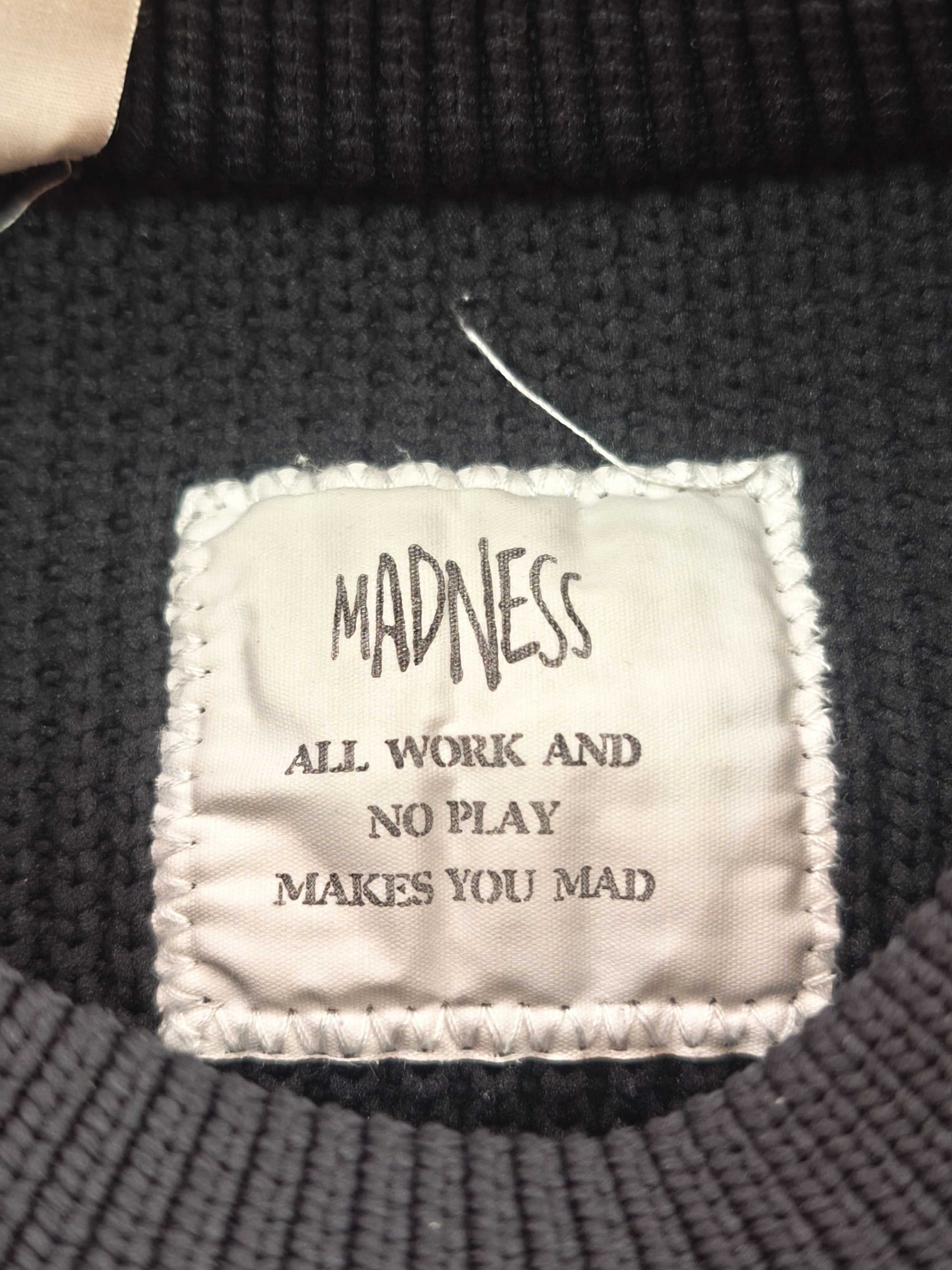 N.Hoolywood N.Hollywood x Madness Knit Sweater Madness 36 Size US L / EU 52-54 / 3 - 7 Thumbnail