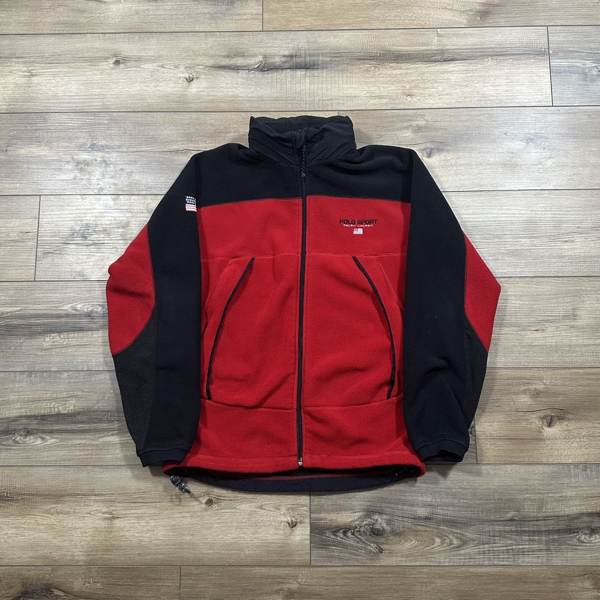 Vintage 90s Polo Sport Ralph Lauren Polartec Fleece Jacket