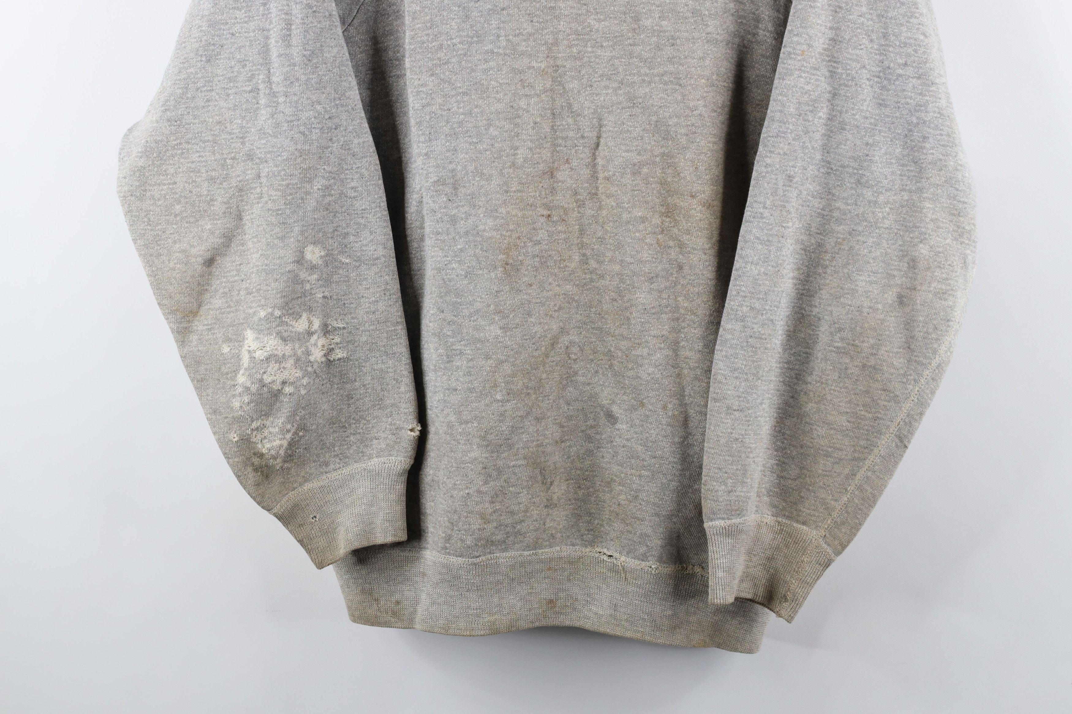 トップス Hanes wind shild vintage sweat 50s 60s Vintage Hanes Single V Wind Shield Sweatshirt 50s Large