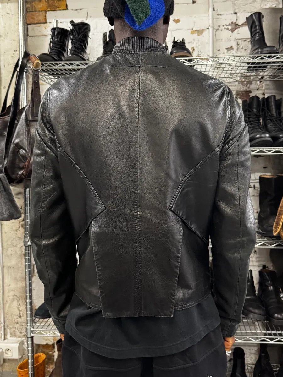 Givenchy AW2012 Givenchy Black Bomber Zip Leather Jacket Size US S / EU 44-46 / 1 - 3 Thumbnail
