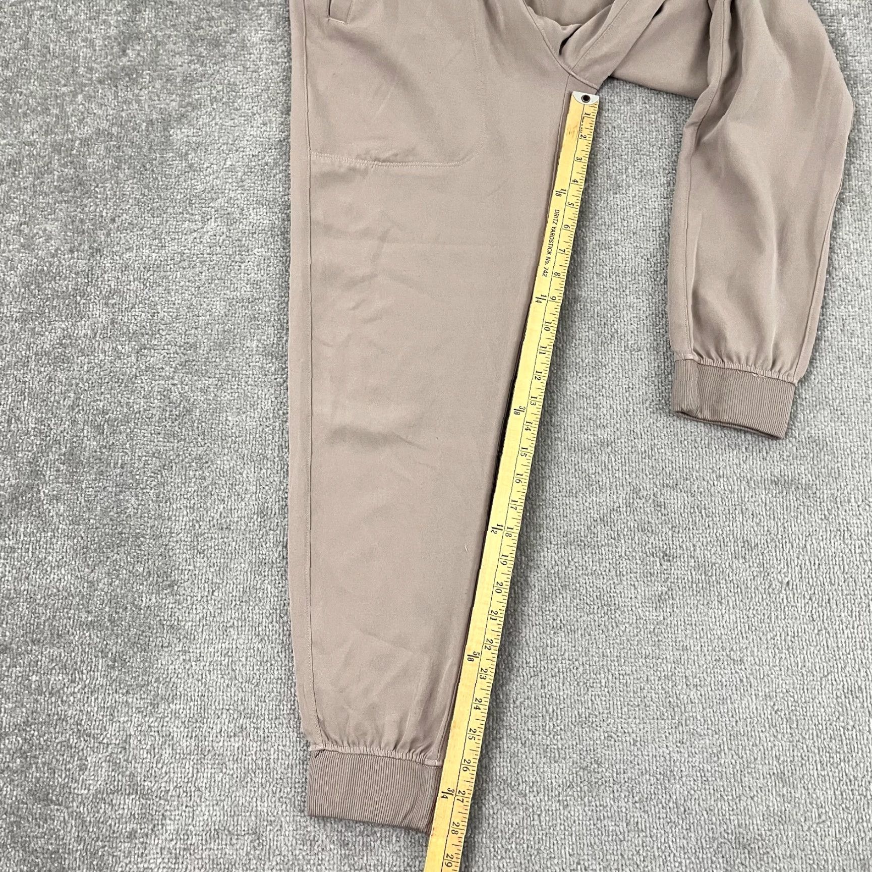 Vintage Bamboo Ave Jogger Pants Mens Medium / 29" Brown Performance Coconut Stretch Gym Athletic Tapered Pockets Easy Care Inseam 29" Regular Size Size US 31 - 4 Thumbnail