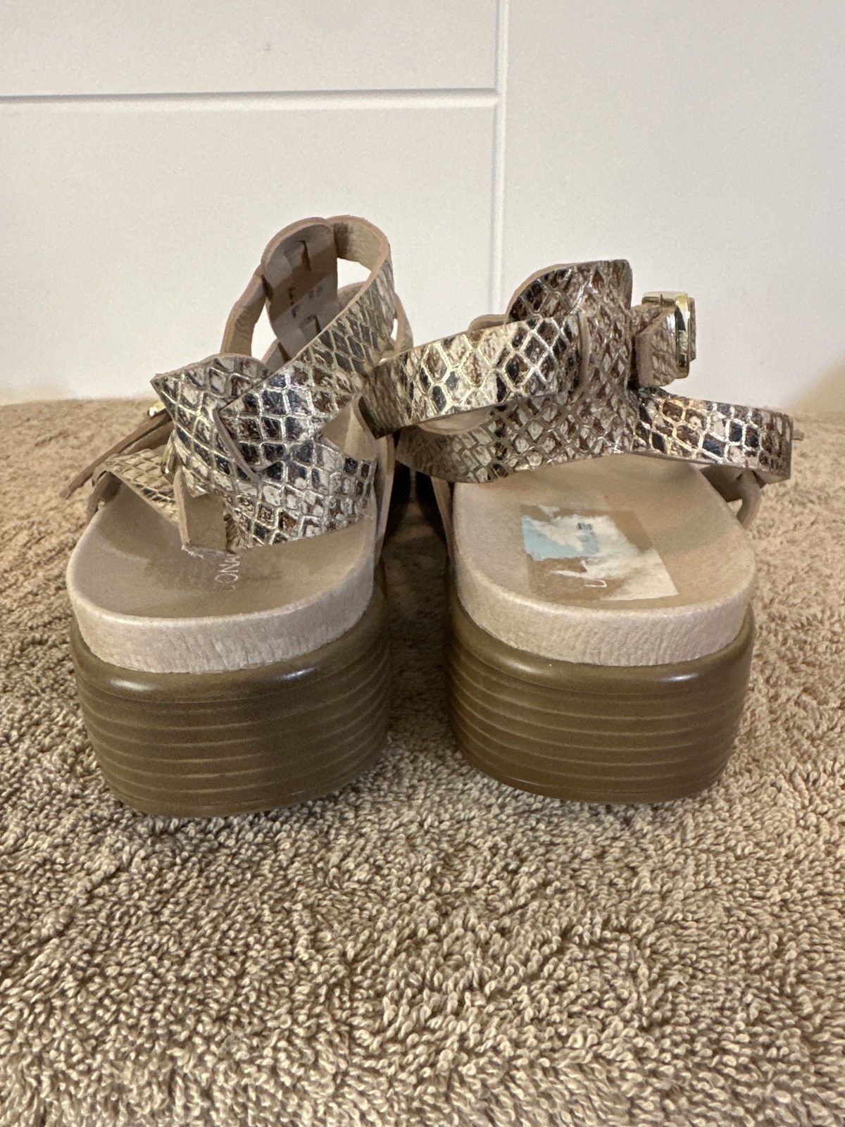 Donald Pliner Donald Pliner Fritz Leather Platform Sandal Size US 9.5 / IT 39.5 - 5 Thumbnail