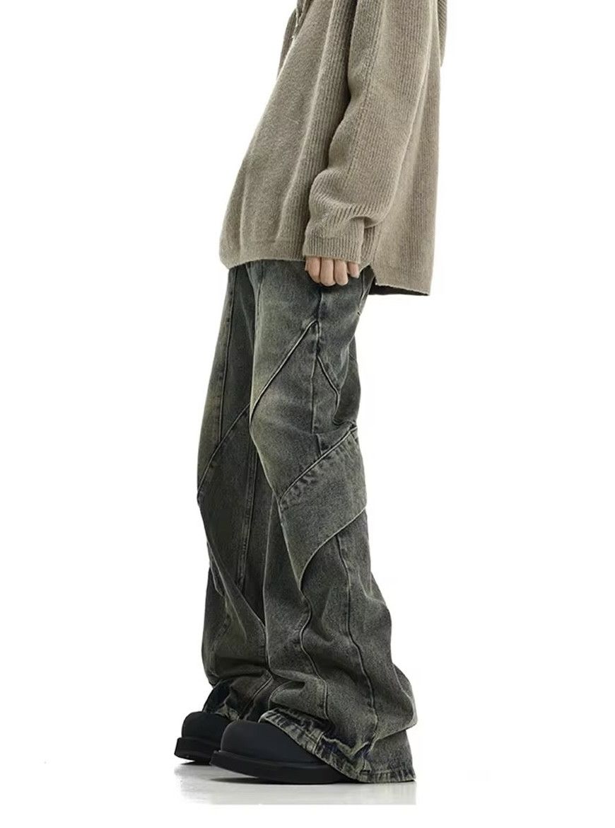 Japanese Brand × Jean Y2K Street Baggy Flared Denim Size US 26 / EU 42 - 3 Thumbnail