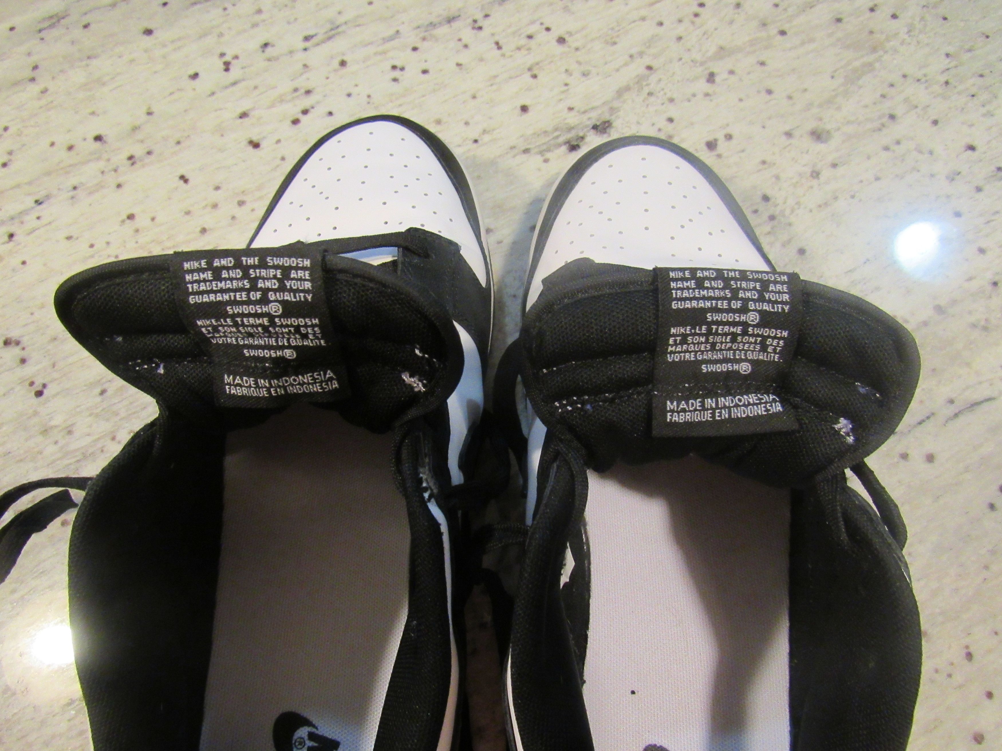 Nike Nike Dunk Low 'Black White' Size US 12.5 / EU 45-46 - 11 Thumbnail