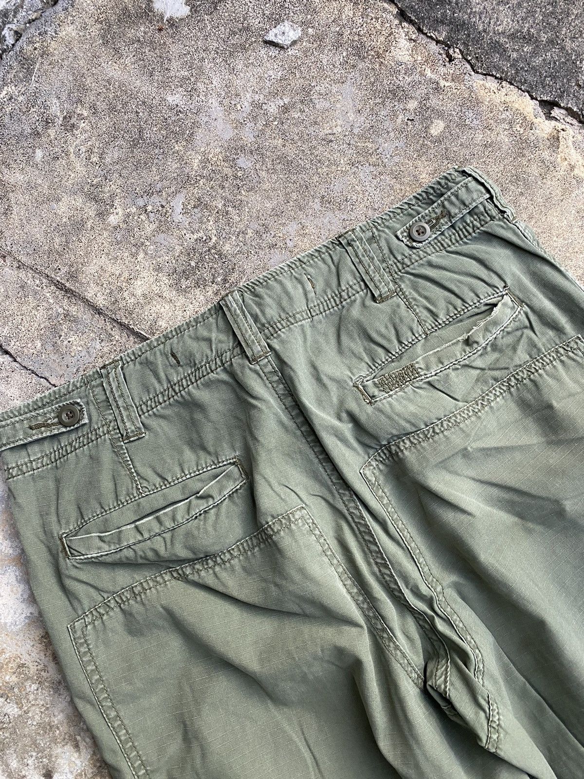 Vintage Polo Ralph Lauren Double Knee Distressed Pants Size US 32 / EU 48 - 12 Thumbnail