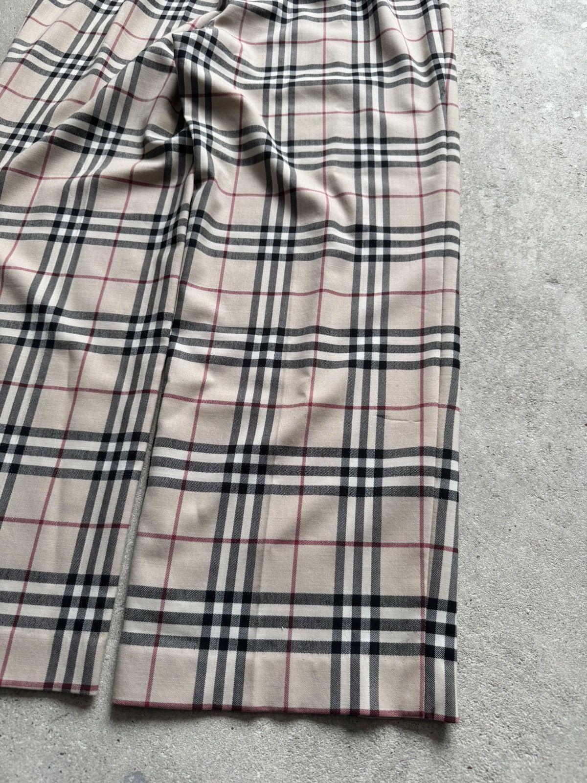 Burberry Vintage Burberry Pants Plaid Nova Check Wool Size US 34 / EU 50 - 4 Thumbnail