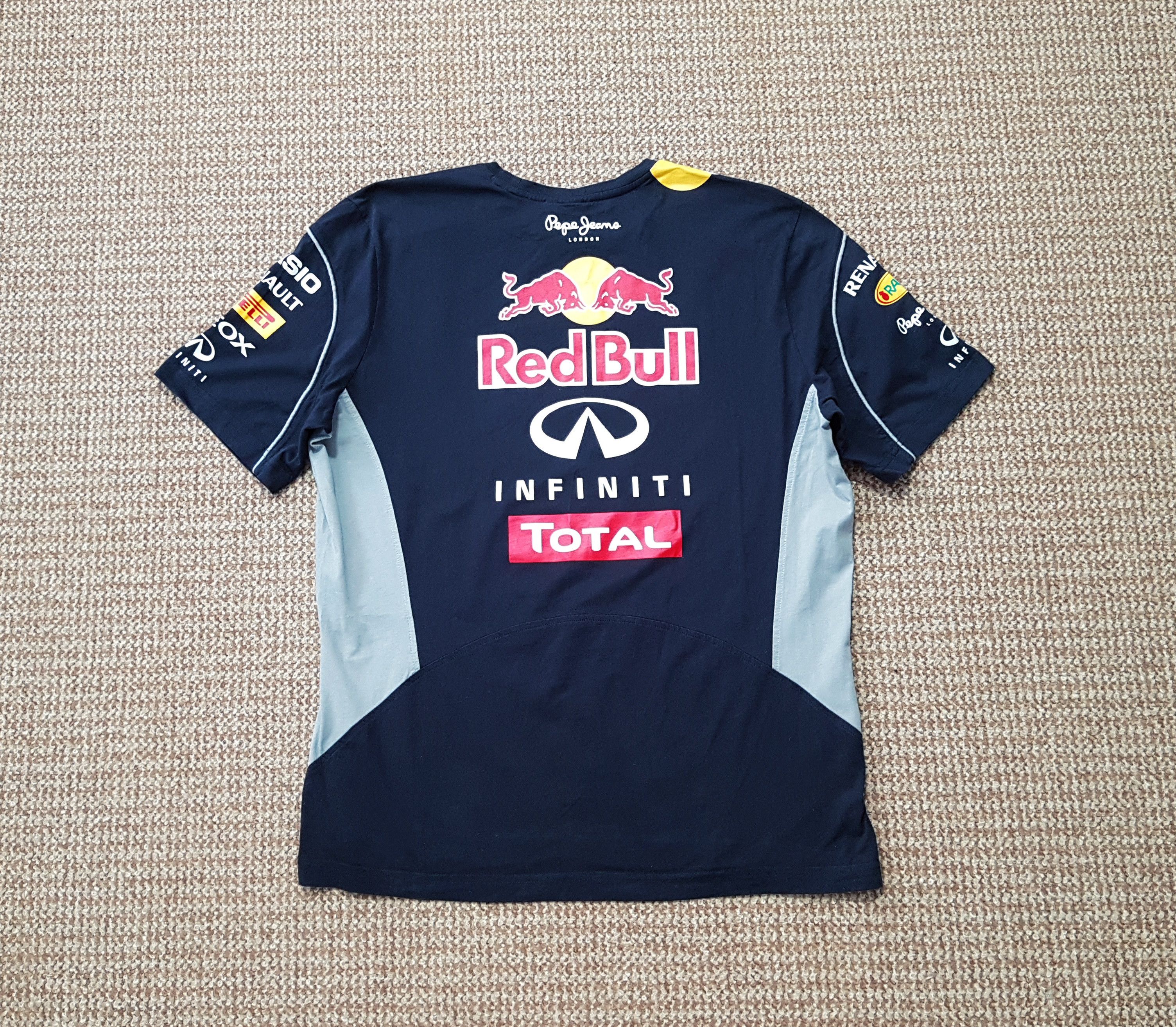 Pepe Jeans Infiniti Red Bull Racing Pepe Jeans Red Bull F1 Team T Shirt Size US L / EU 52-54 / 3 - 2 Thumbnail