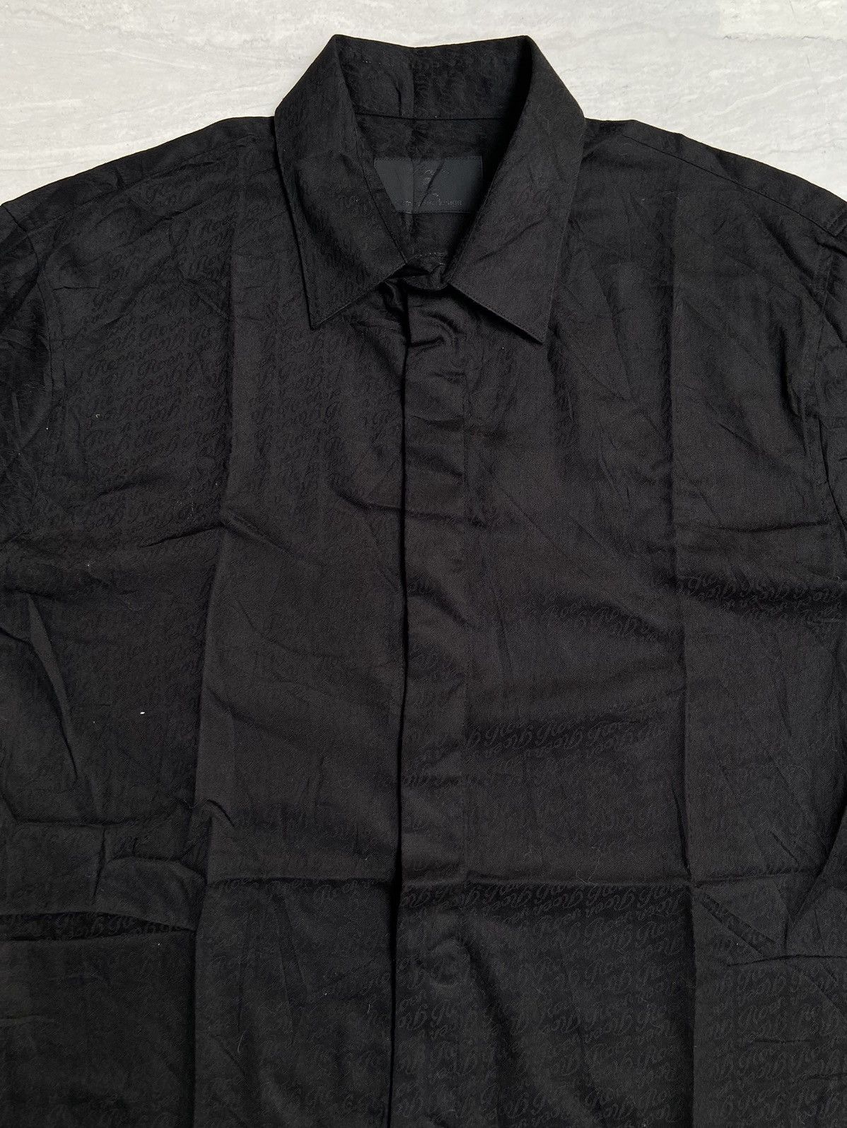 Mastermind Japan SEMANTIC DESIGN Black Shirt Size US S / EU 44-46 / 1 - 9 Thumbnail