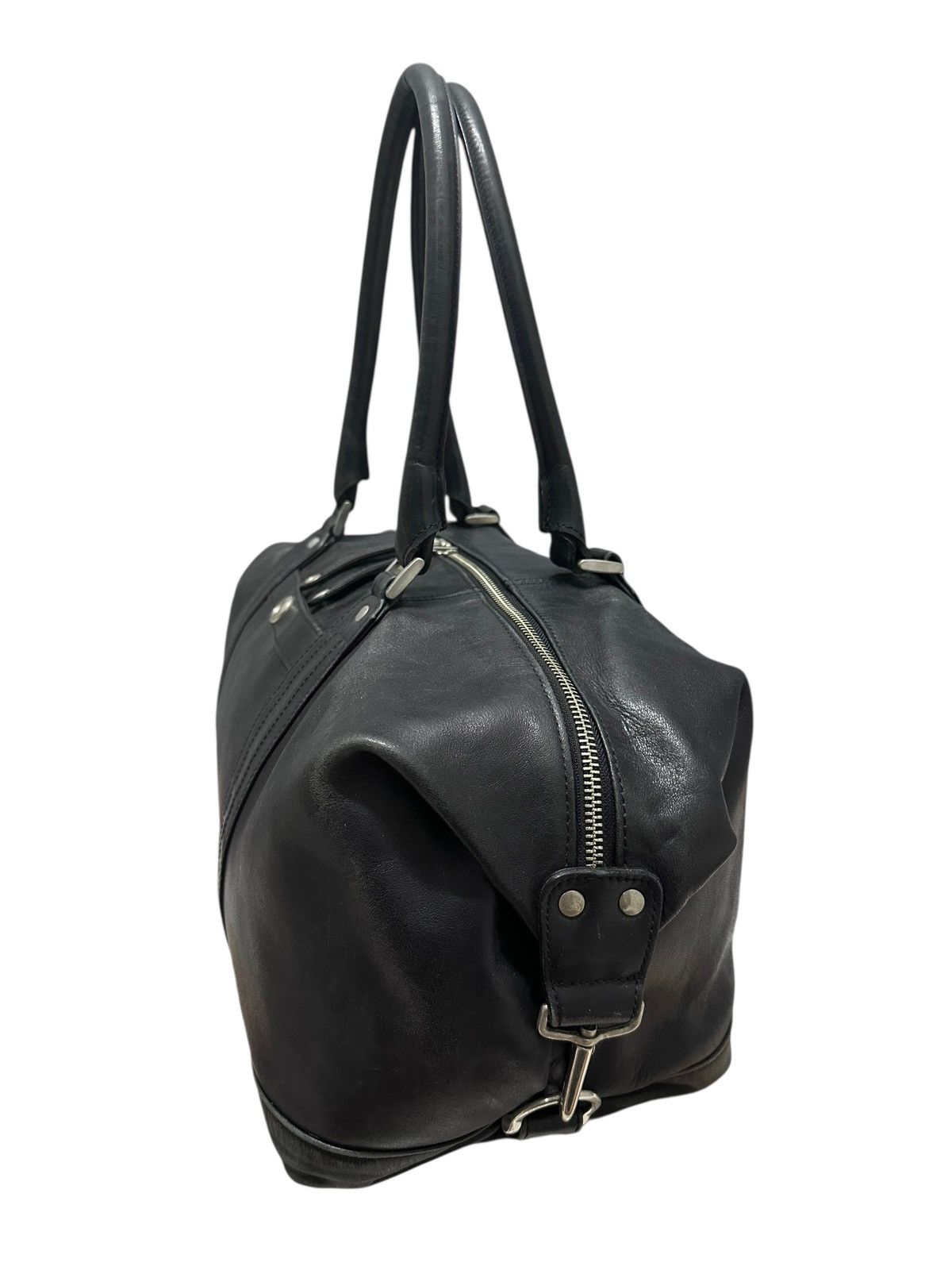 MasterPiece 🇯🇵 Masterpiece Japan Horse Leather Overnight Bag Duffle Bag Size ONE SIZE - 3 Thumbnail