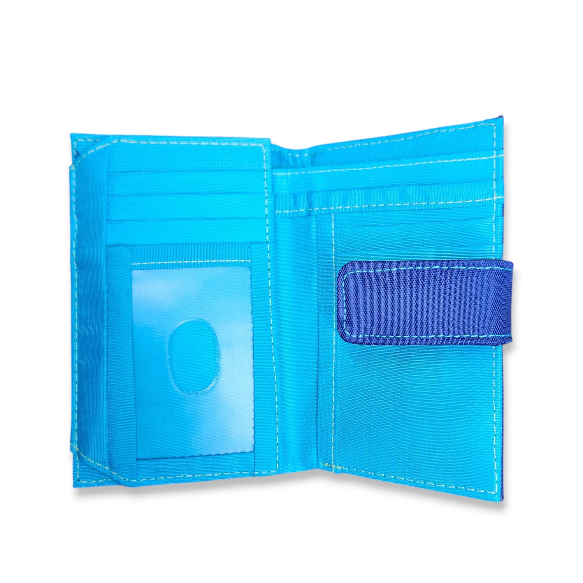 Other Travelon 5.5x3.5" RFID Bi-Fold Wallet Indigo Blue Floral Size ONE SIZE - 4 Thumbnail