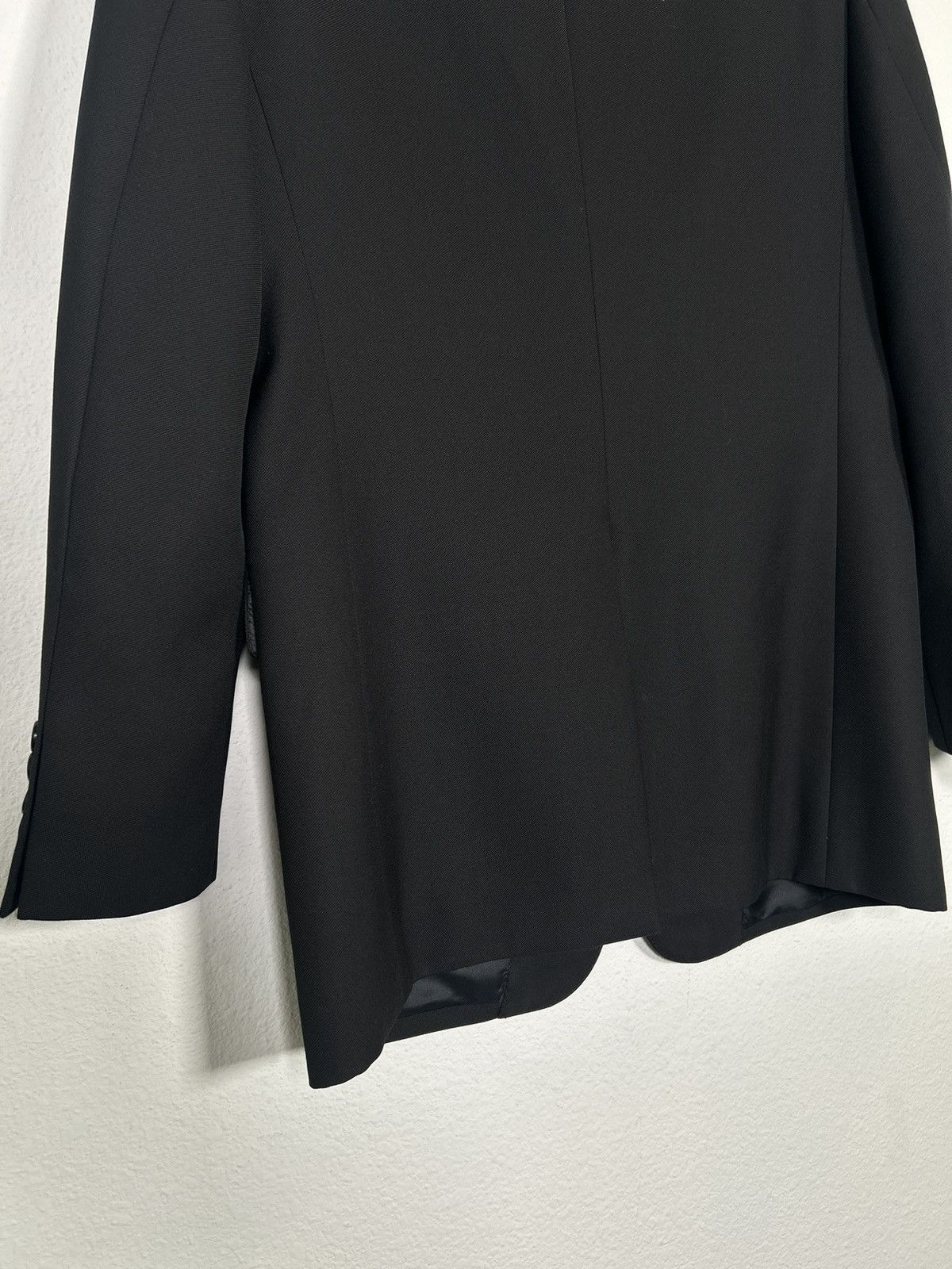 Celine HEDI SLIMANE SS2019 Crepe double button Blazer Size 50R - 5 Thumbnail