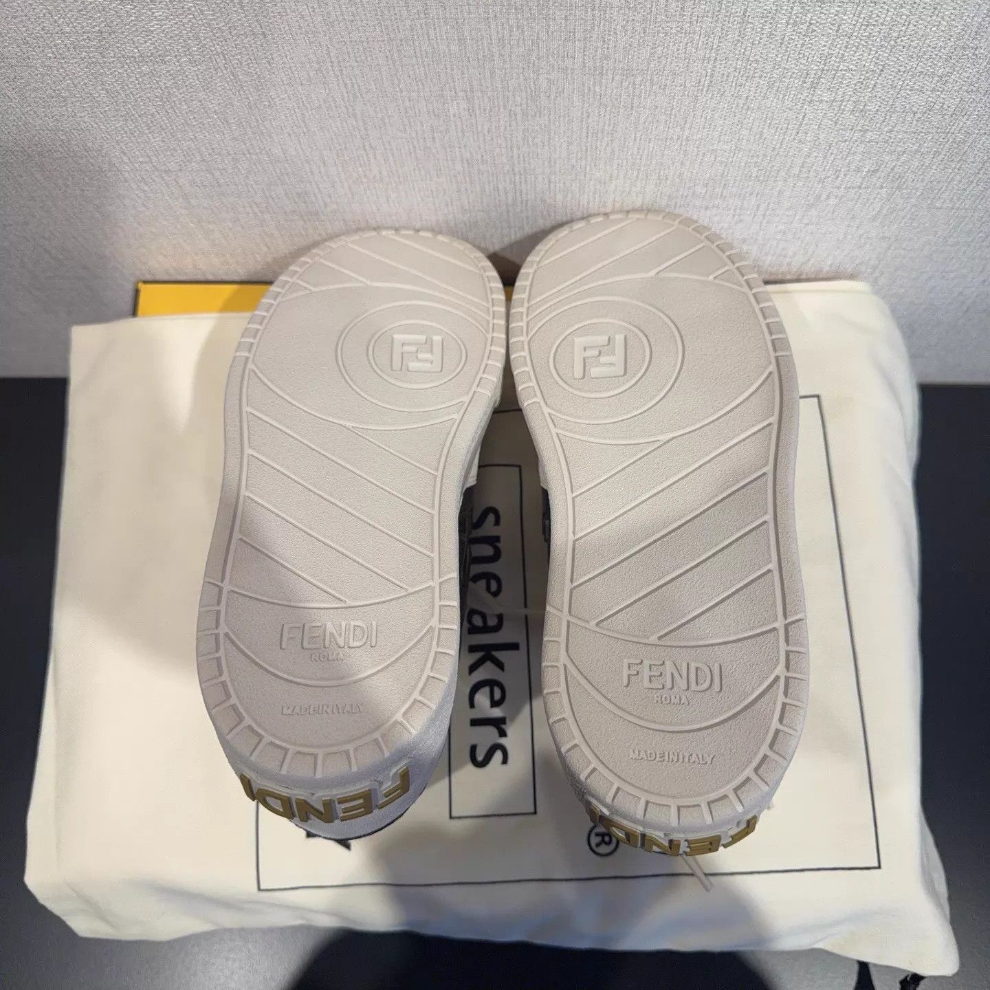 Fendi FENDI Match 5cm Platform White Green 35 Sneakers Size US 4.5 / IT 34.5 - 5 Thumbnail